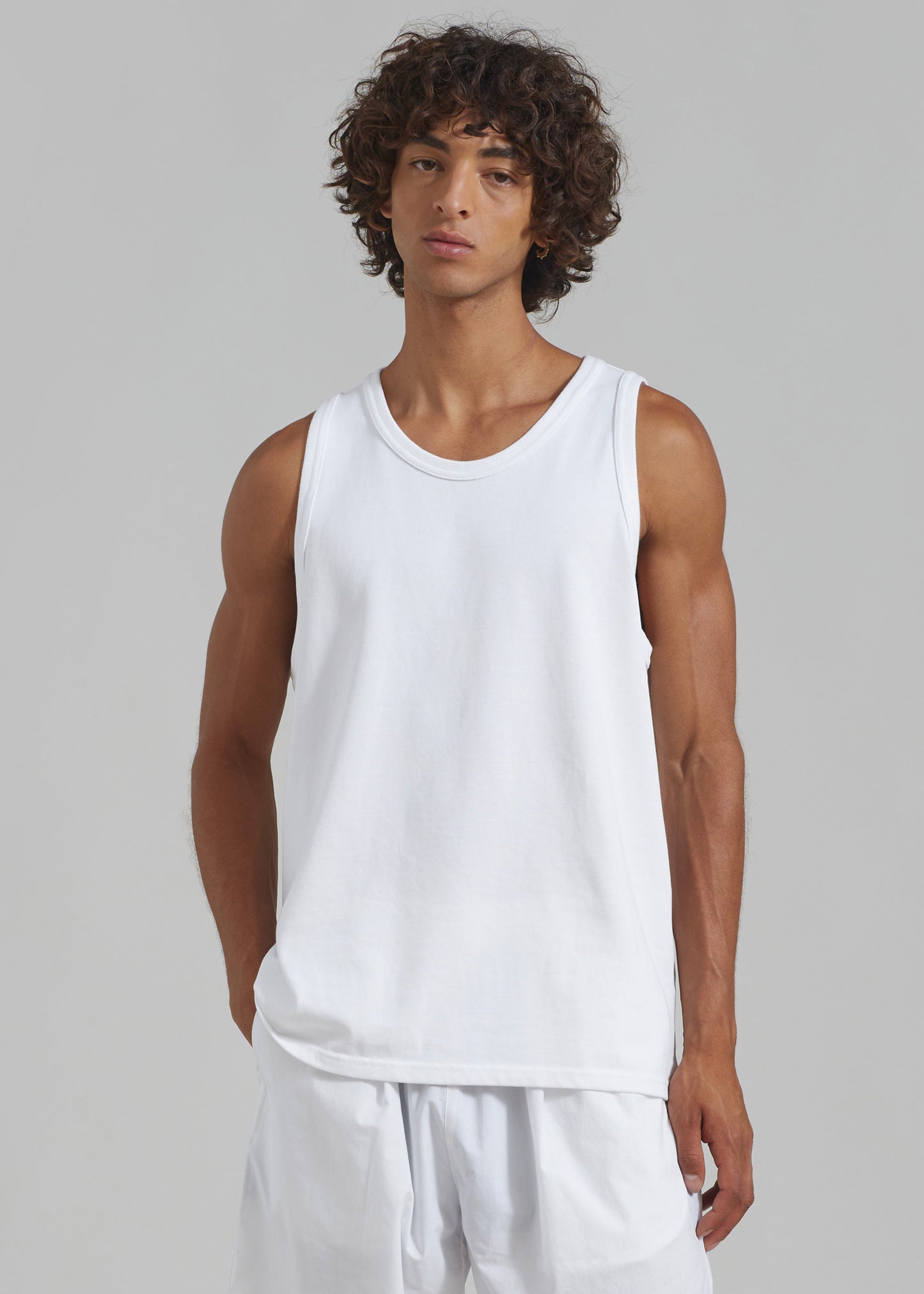 Briston Boxy Tank - White