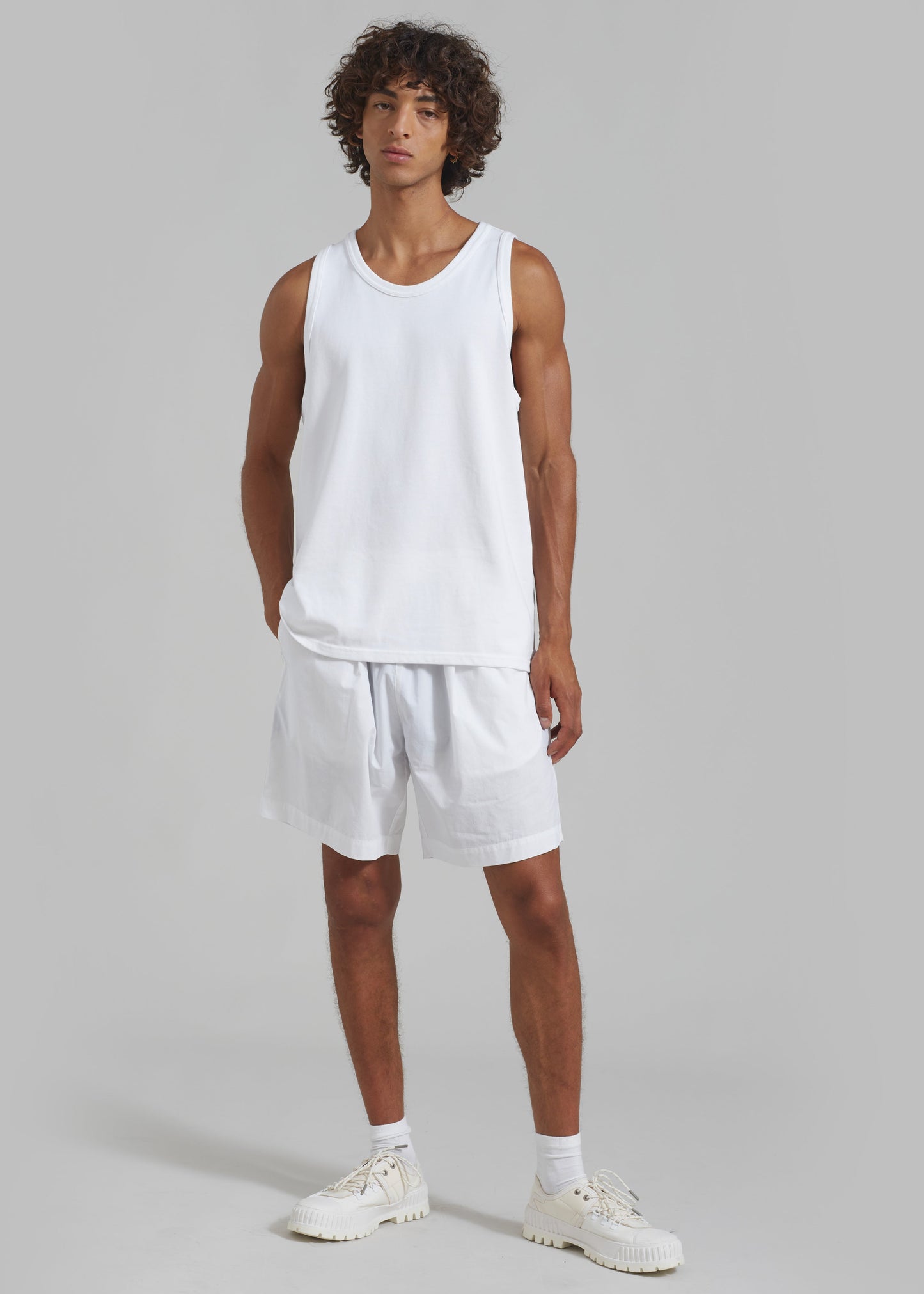 Briston Boxy Tank - White