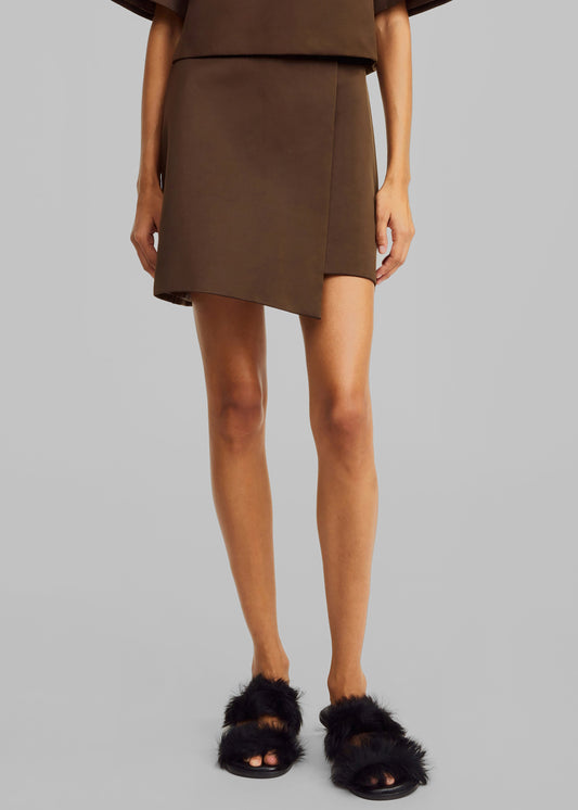 By Malene Birger Raye Skirt - Dark Mahogany