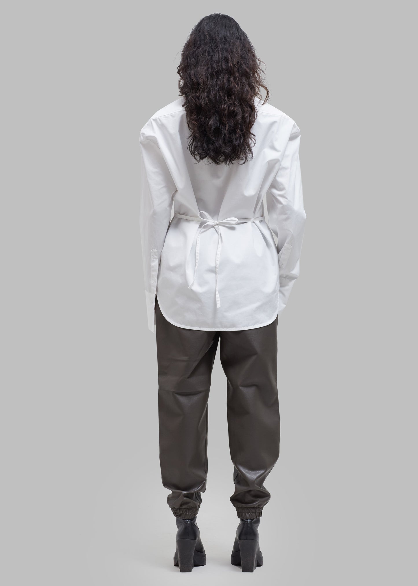 Bec Padded Shirt - White