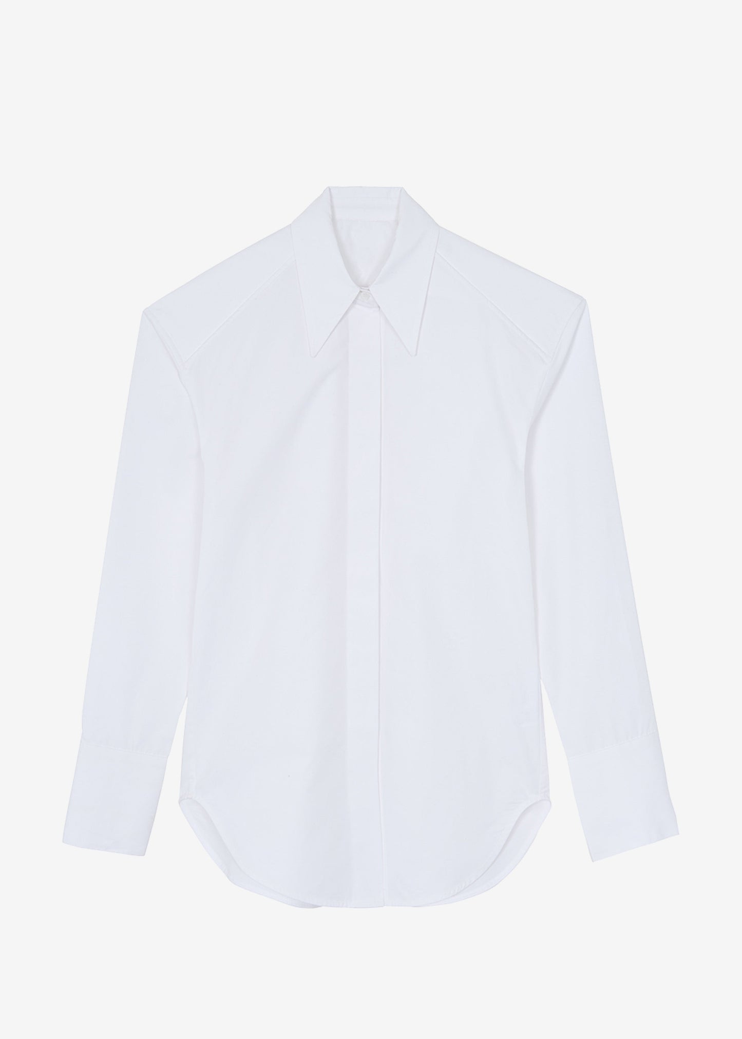 Bec Padded Shirt - White