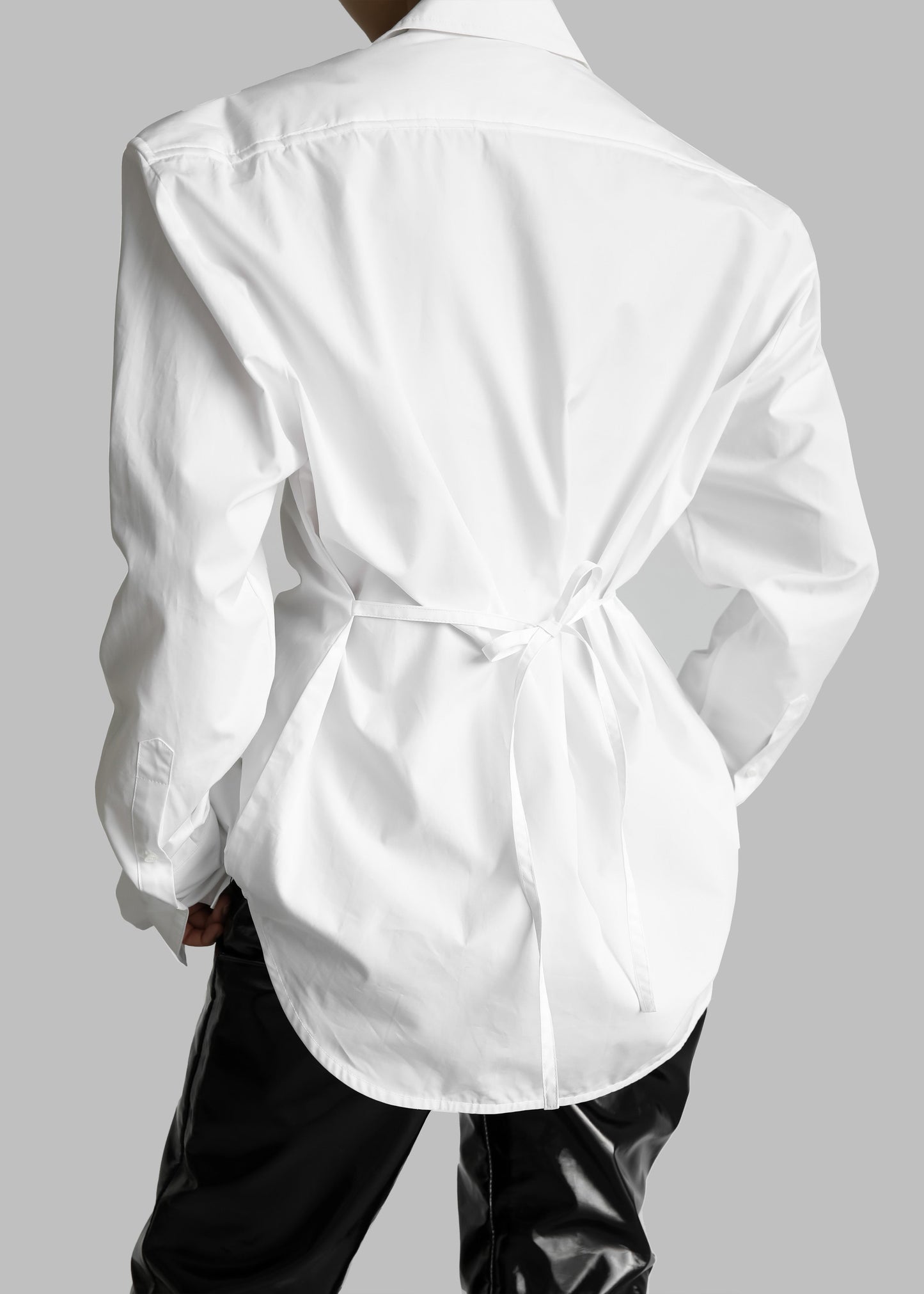 Bec Padded Shirt - White