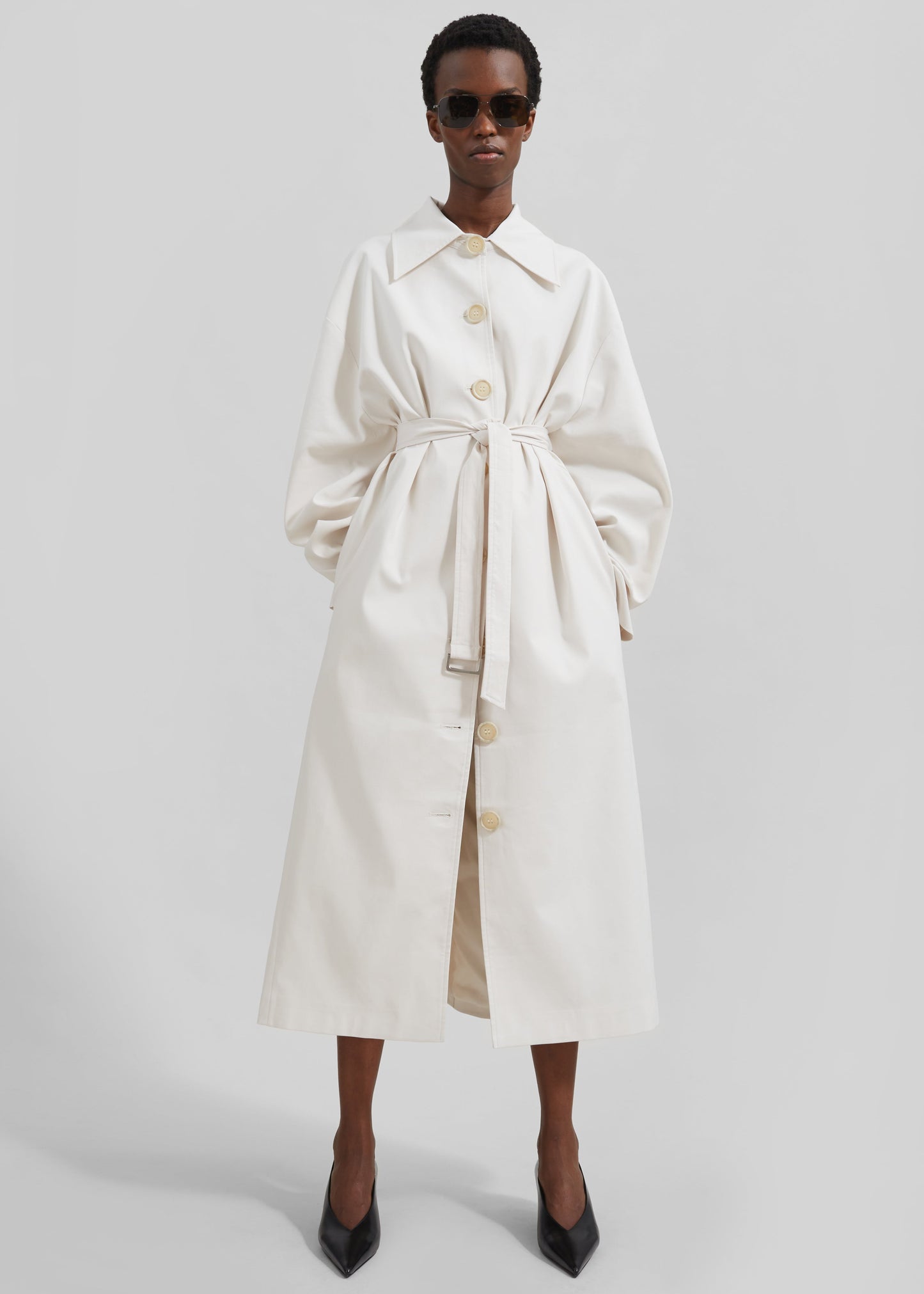 Callyn Trench Coat - Light Beige