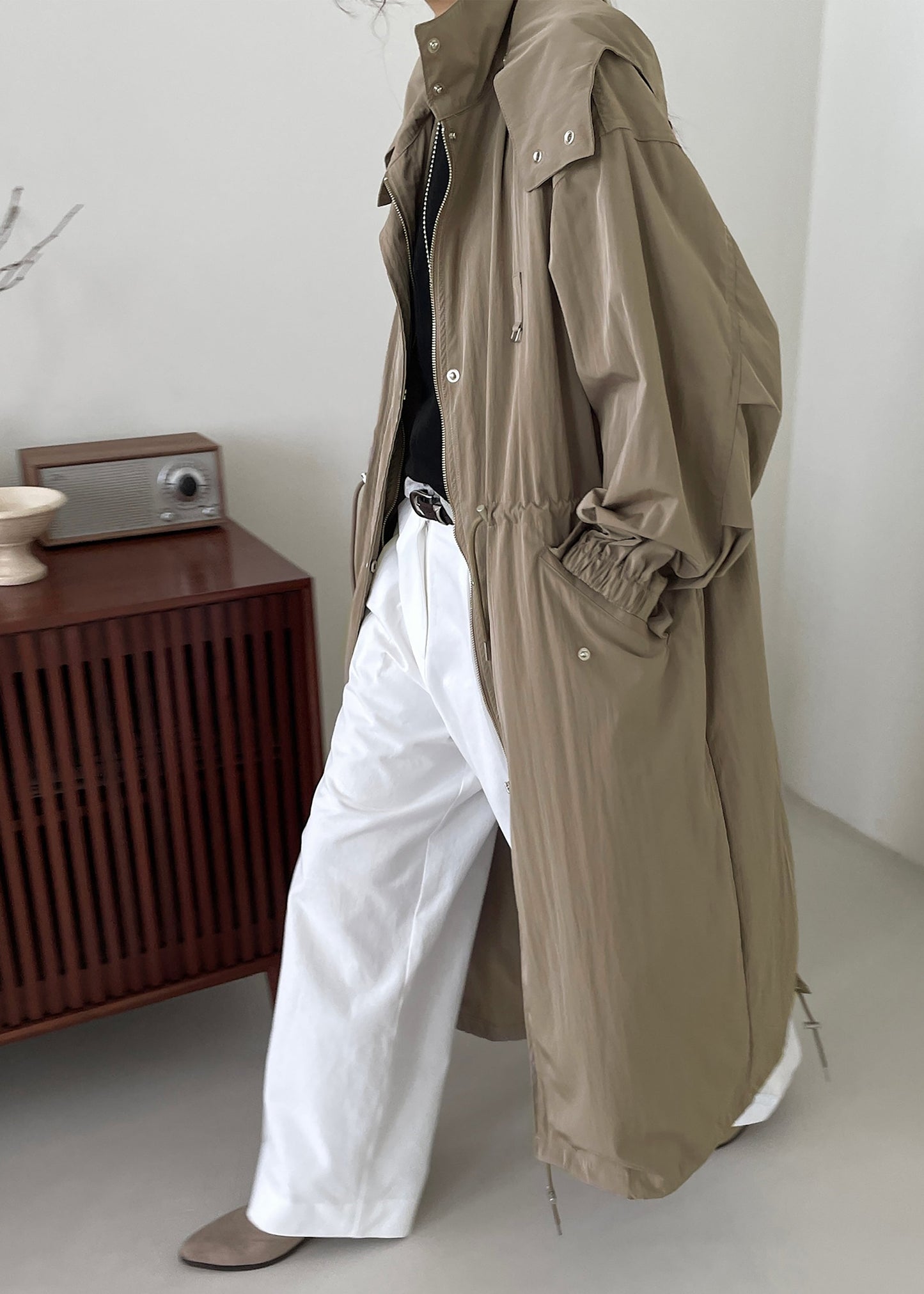 Carmel Long Jacket - Beige