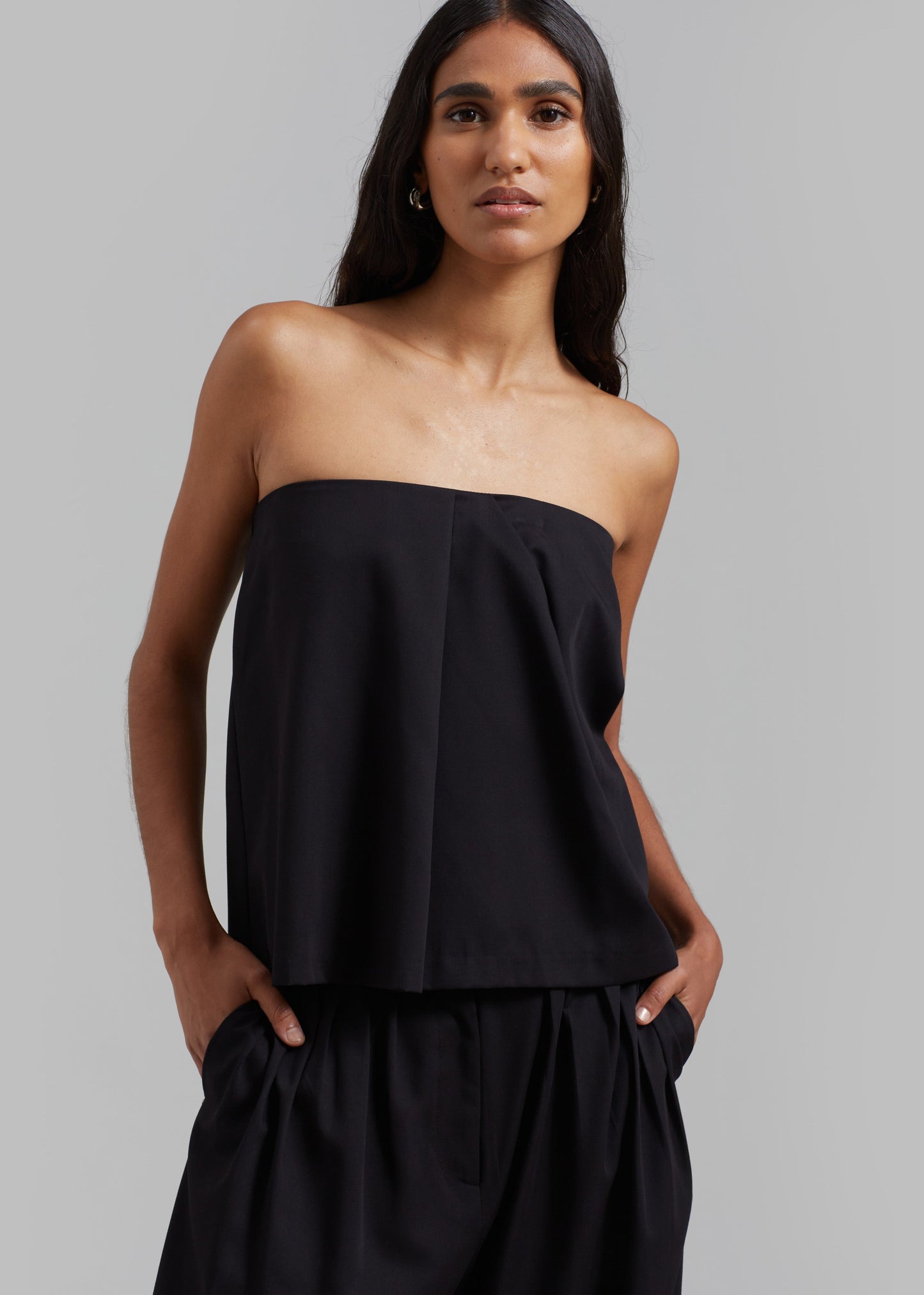 Catalina Tube Top - Black