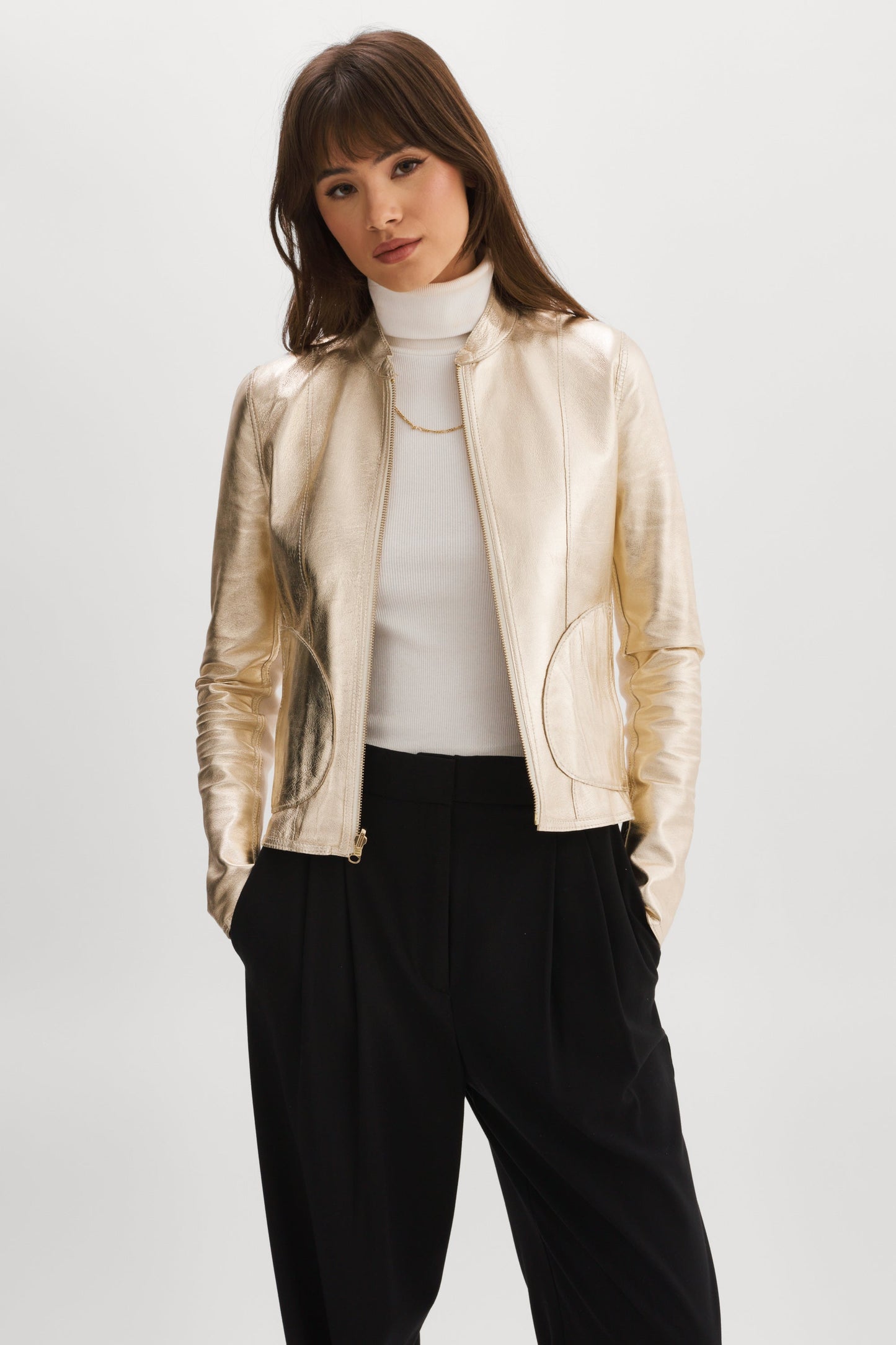 CHAPIN | Reversible Leather Bomber