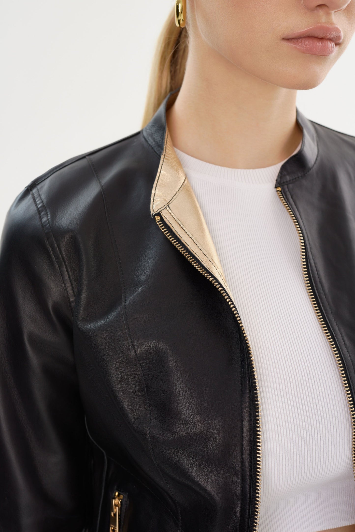 CHAPIN | Reversible Leather Bomber