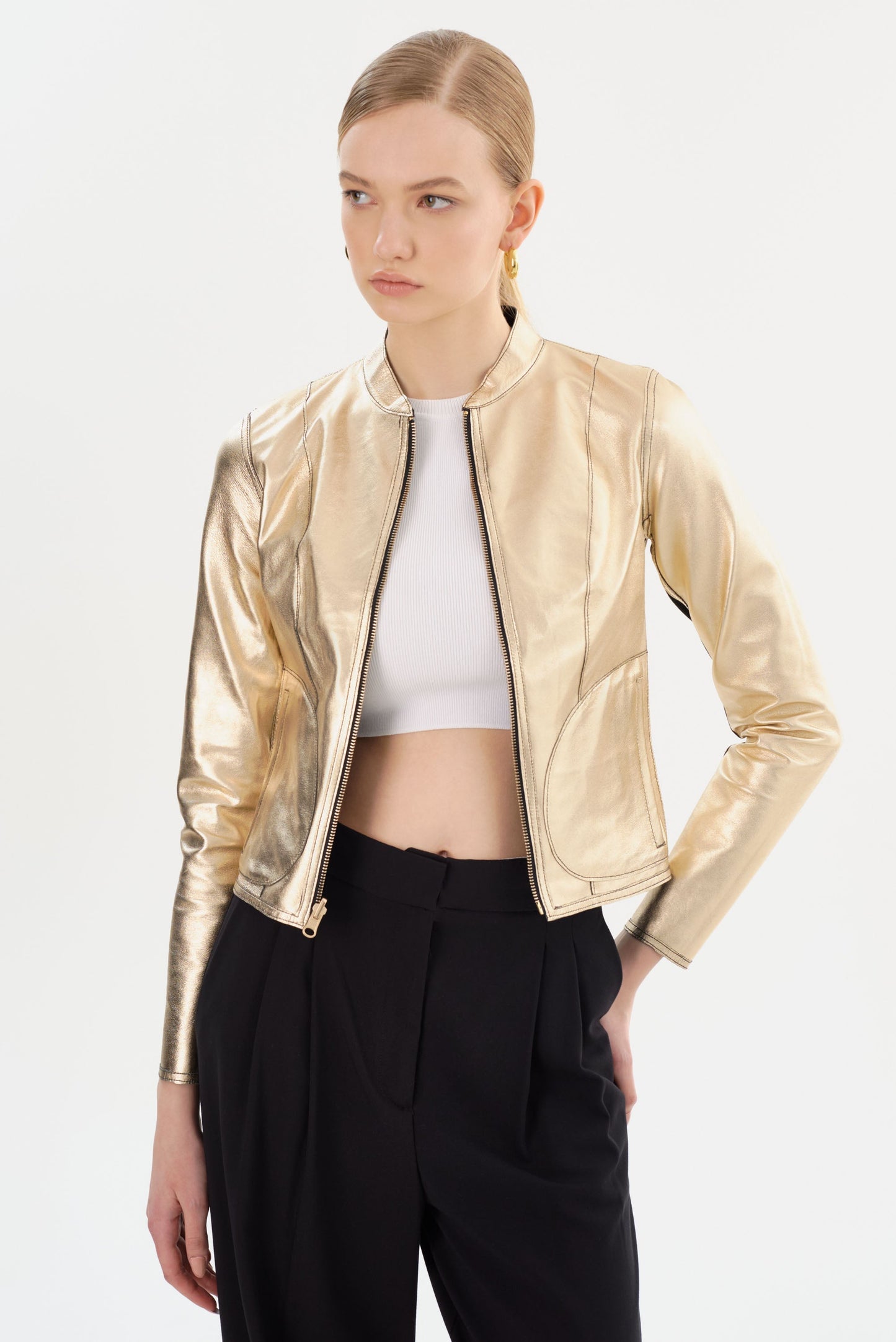 CHAPIN | Reversible Leather Bomber