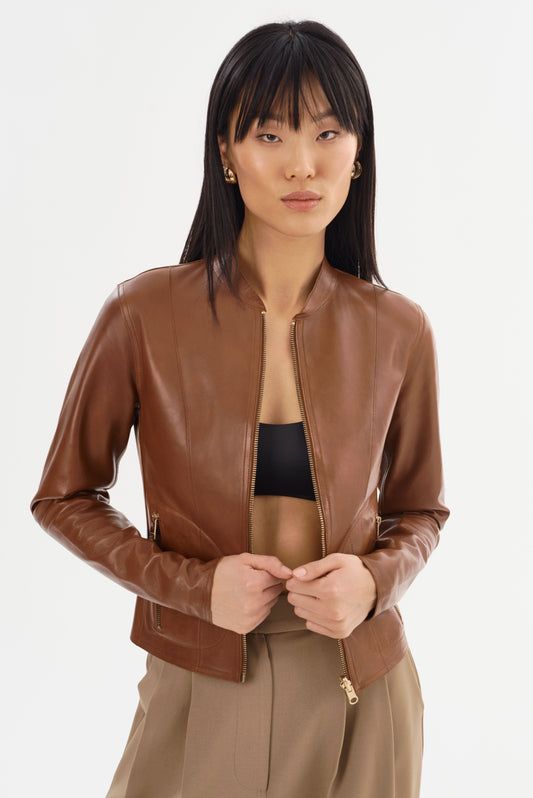 CHAPIN | Reversible Leather Bomber