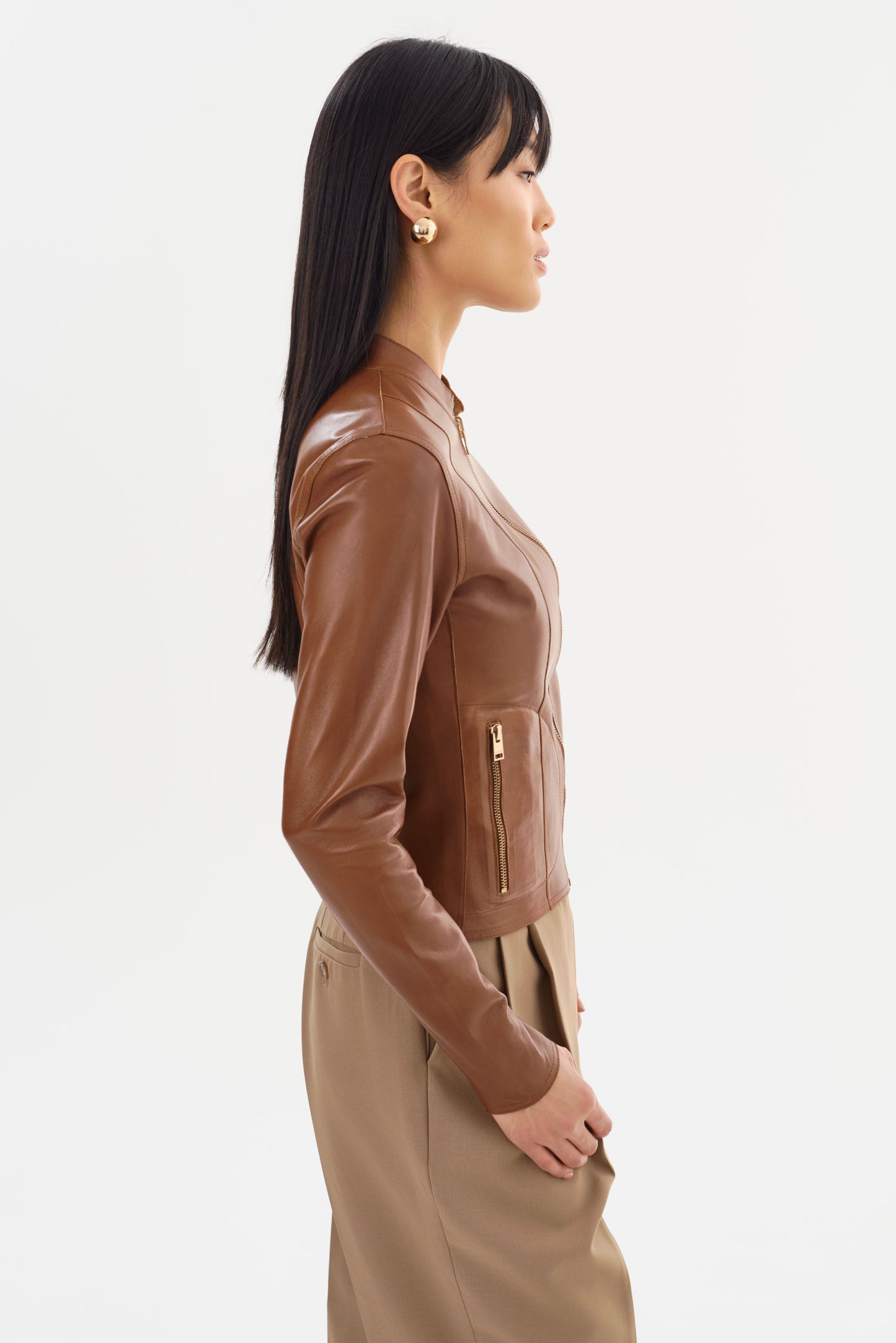 CHAPIN | Reversible Leather Bomber