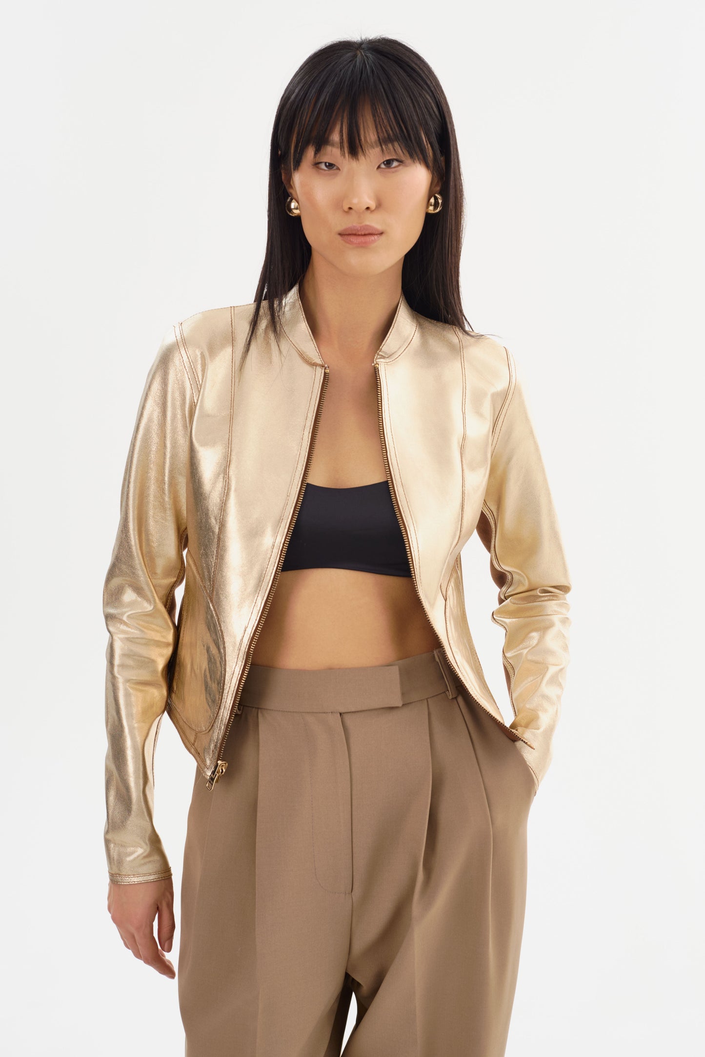 CHAPIN | Reversible Leather Bomber