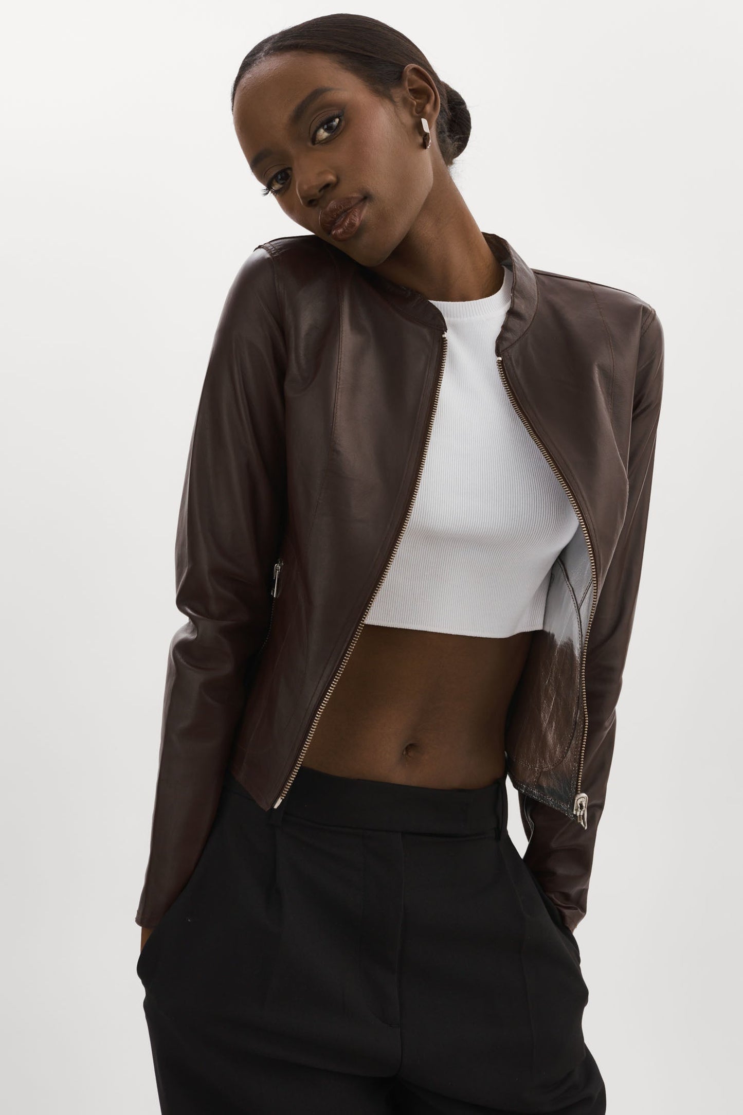 CHAPIN | Reversible Leather Bomber