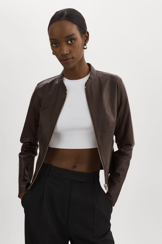 CHAPIN | Reversible Leather Bomber