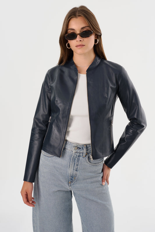 CHAPIN | Reversible Leather Bomber