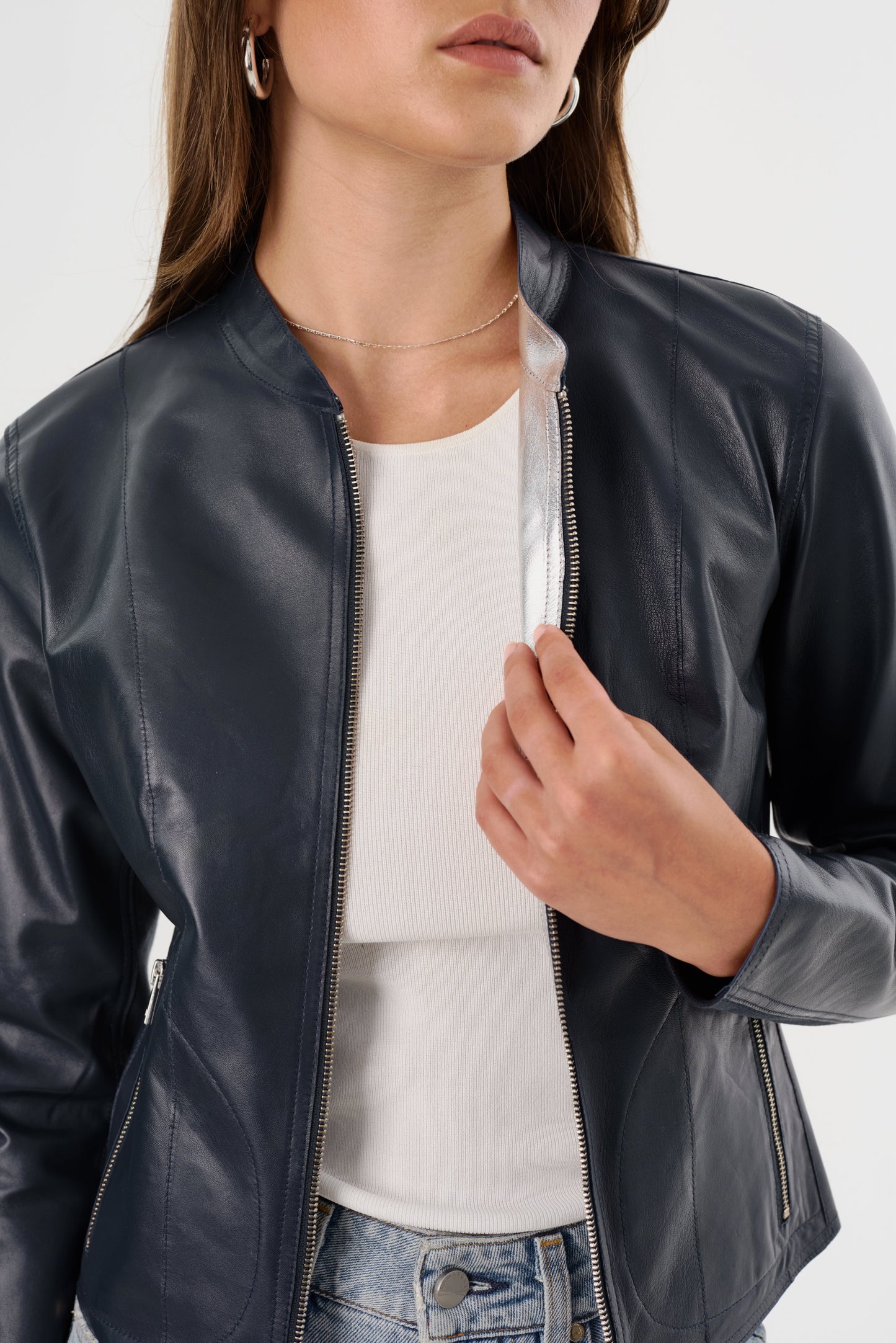 CHAPIN | Reversible Leather Bomber