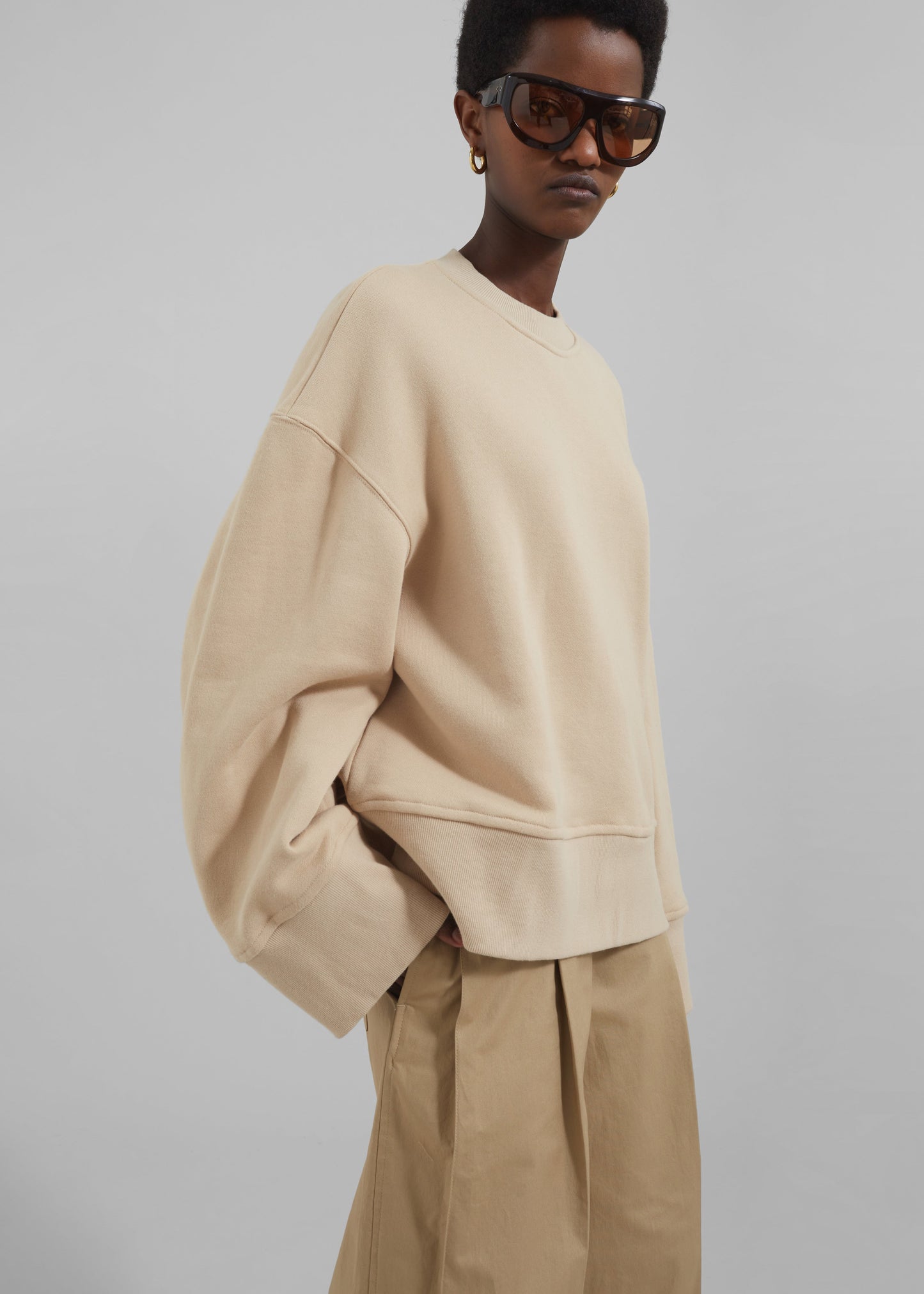 Clea Sweatshirt - Beige