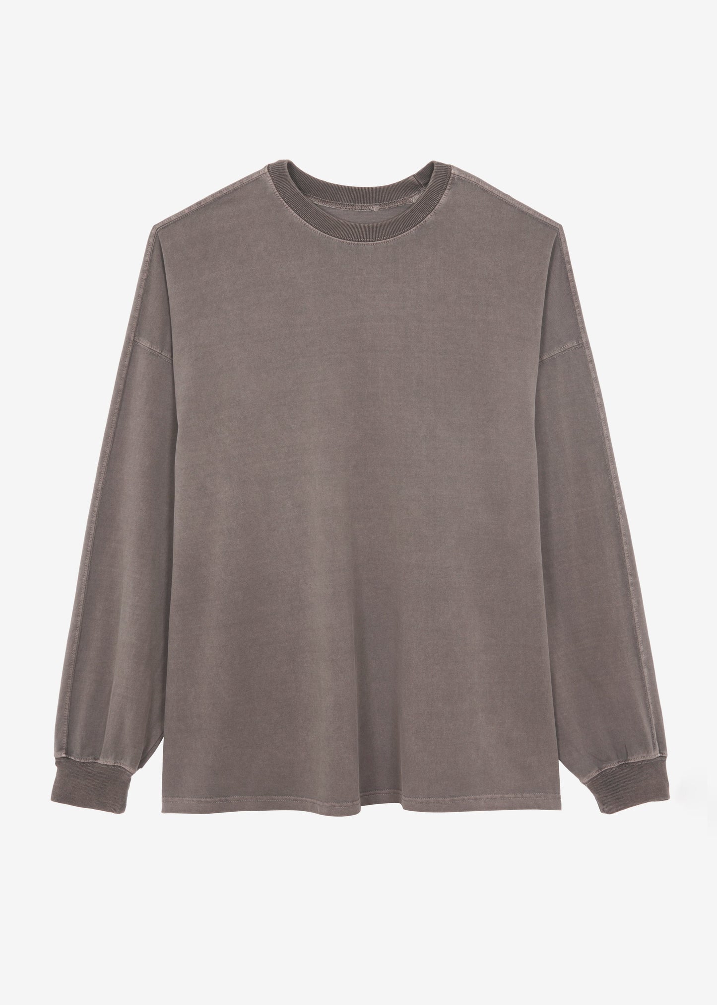 Collins Long Sleeve Tee - Brown