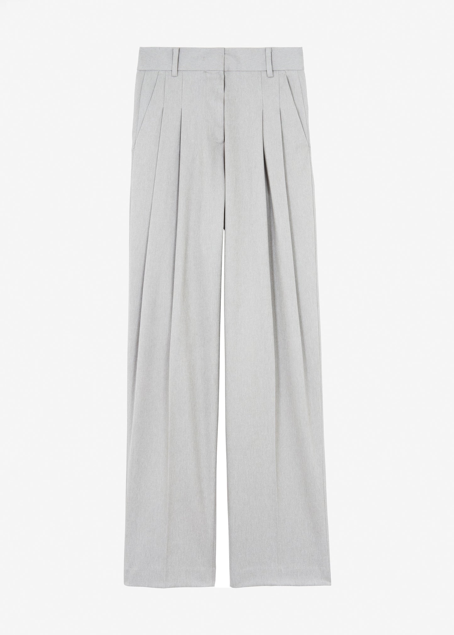 Cooper Pintuck Trousers - Grey