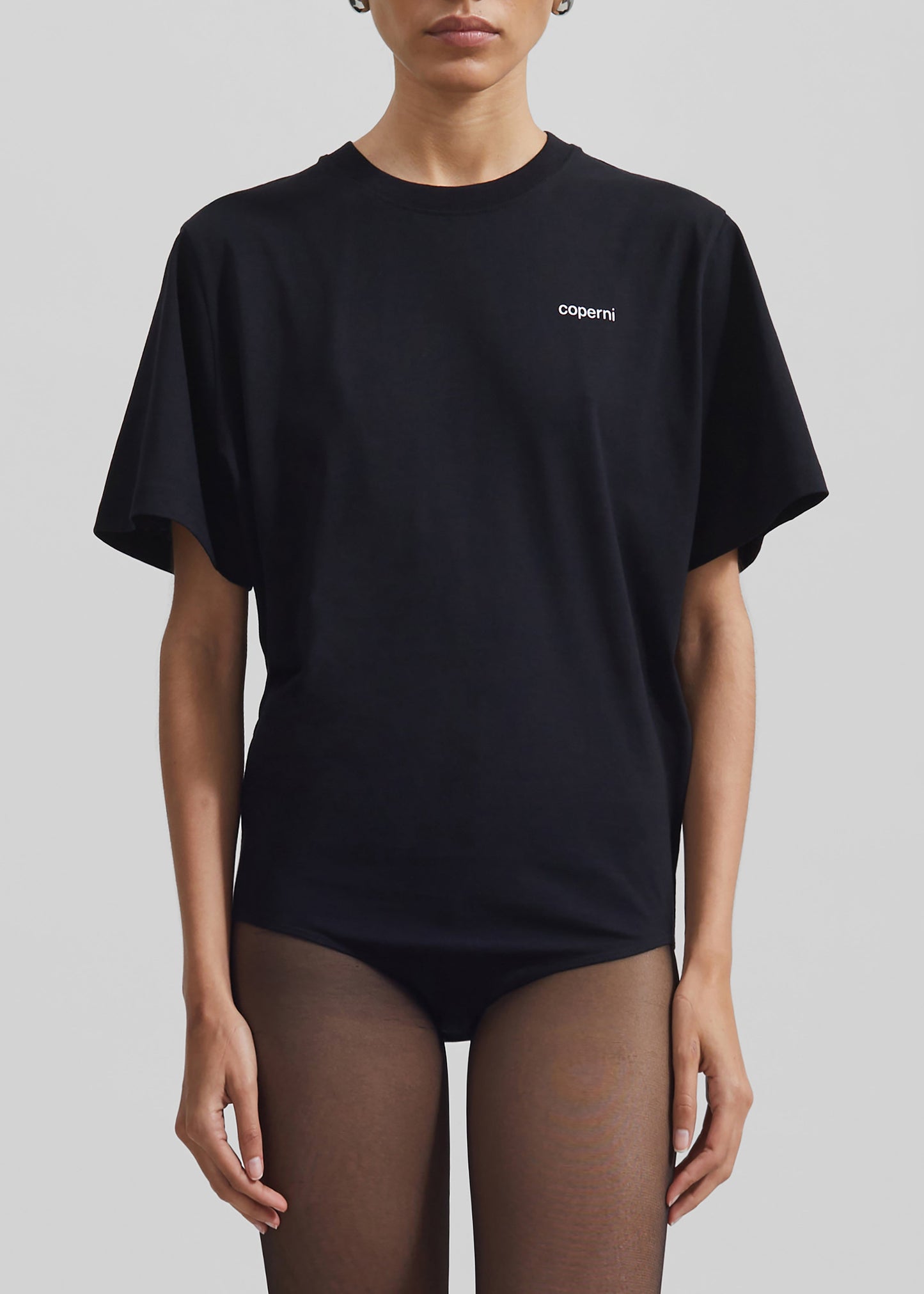 Coperni T-Shirt Bodysuit - Black