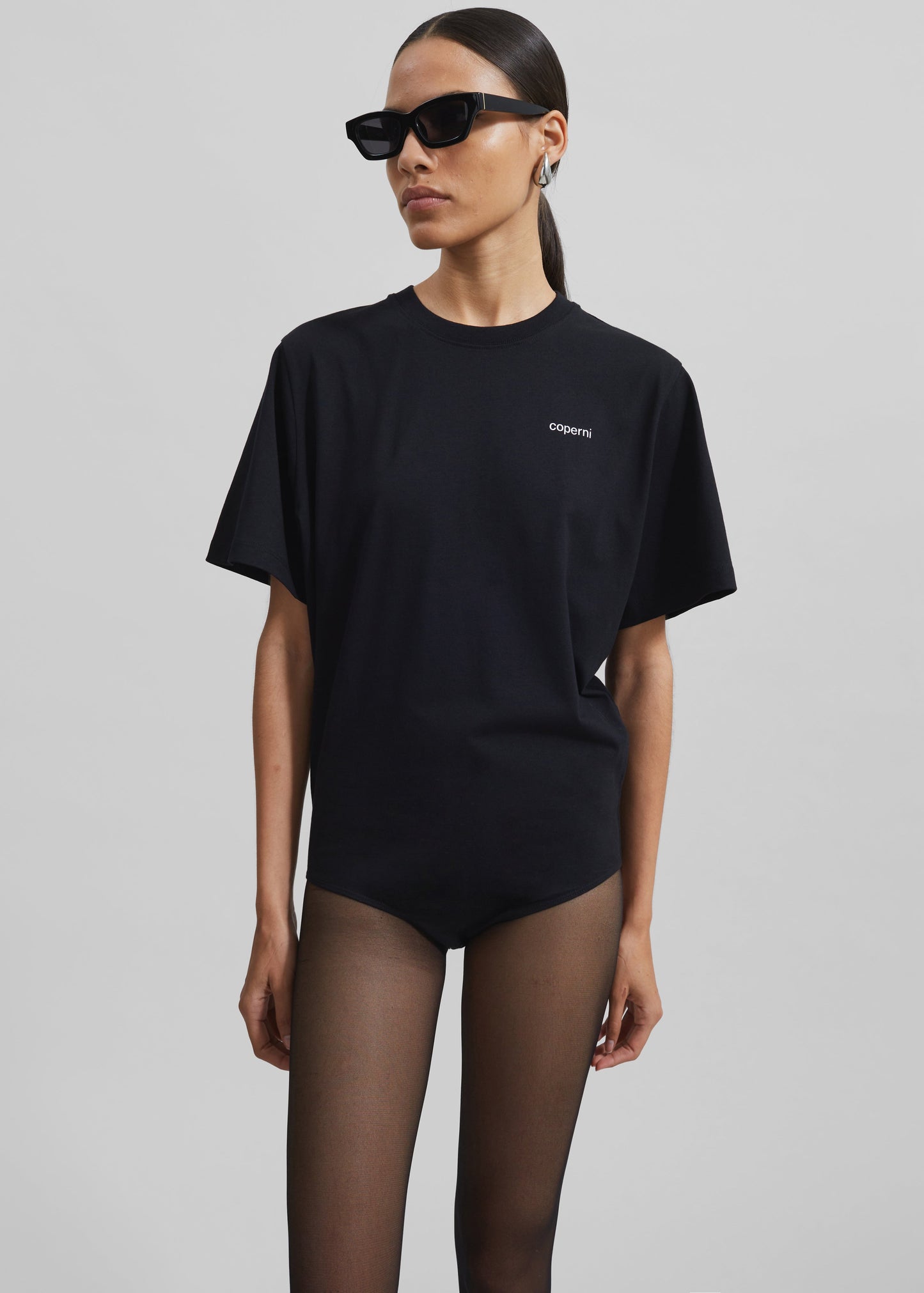 Coperni T-Shirt Bodysuit - Black