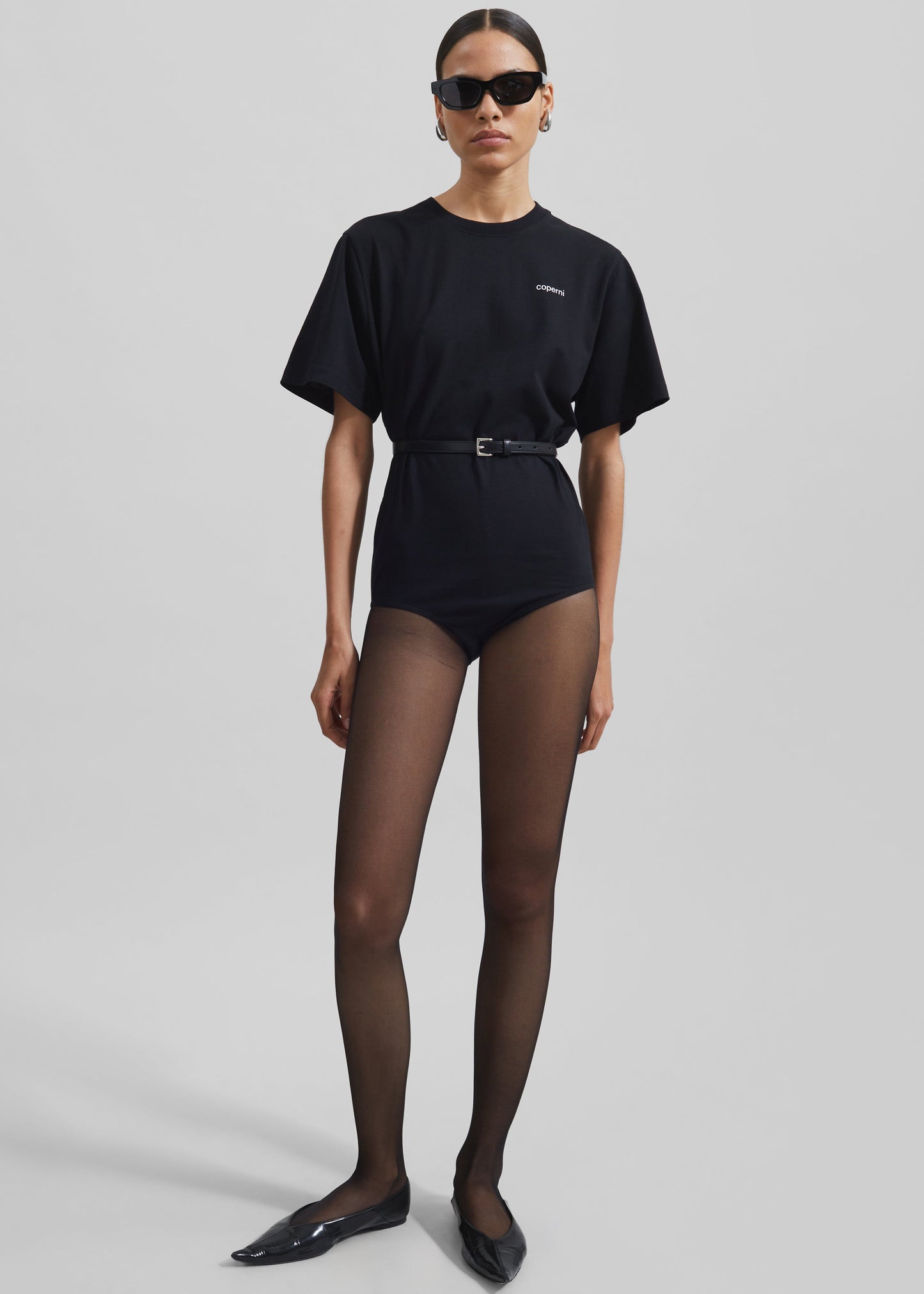 Coperni T-Shirt Bodysuit - Black