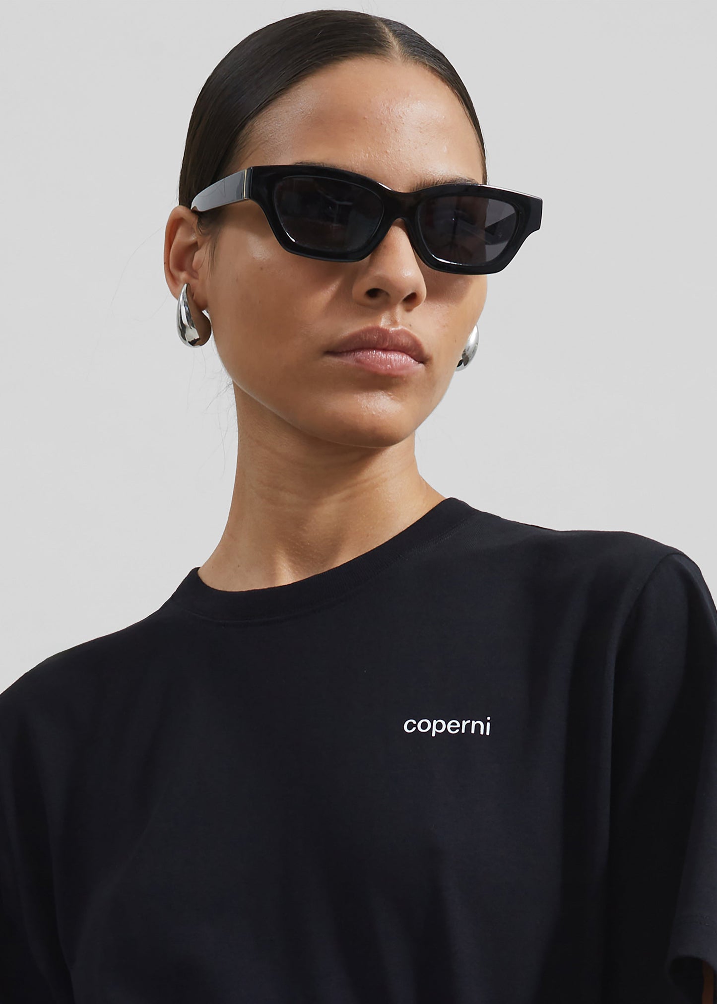 Coperni T-Shirt Bodysuit - Black