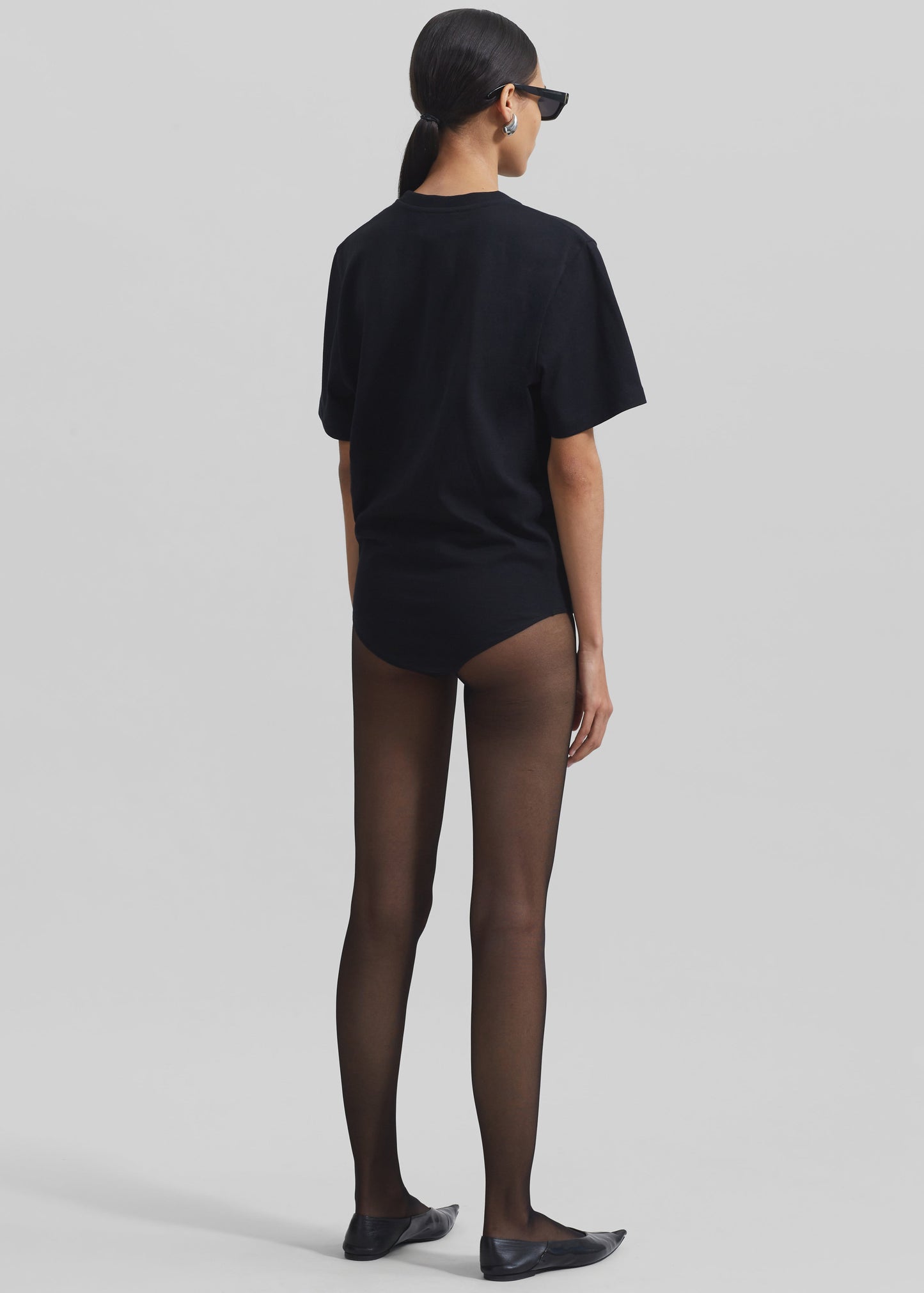 Coperni T-Shirt Bodysuit - Black