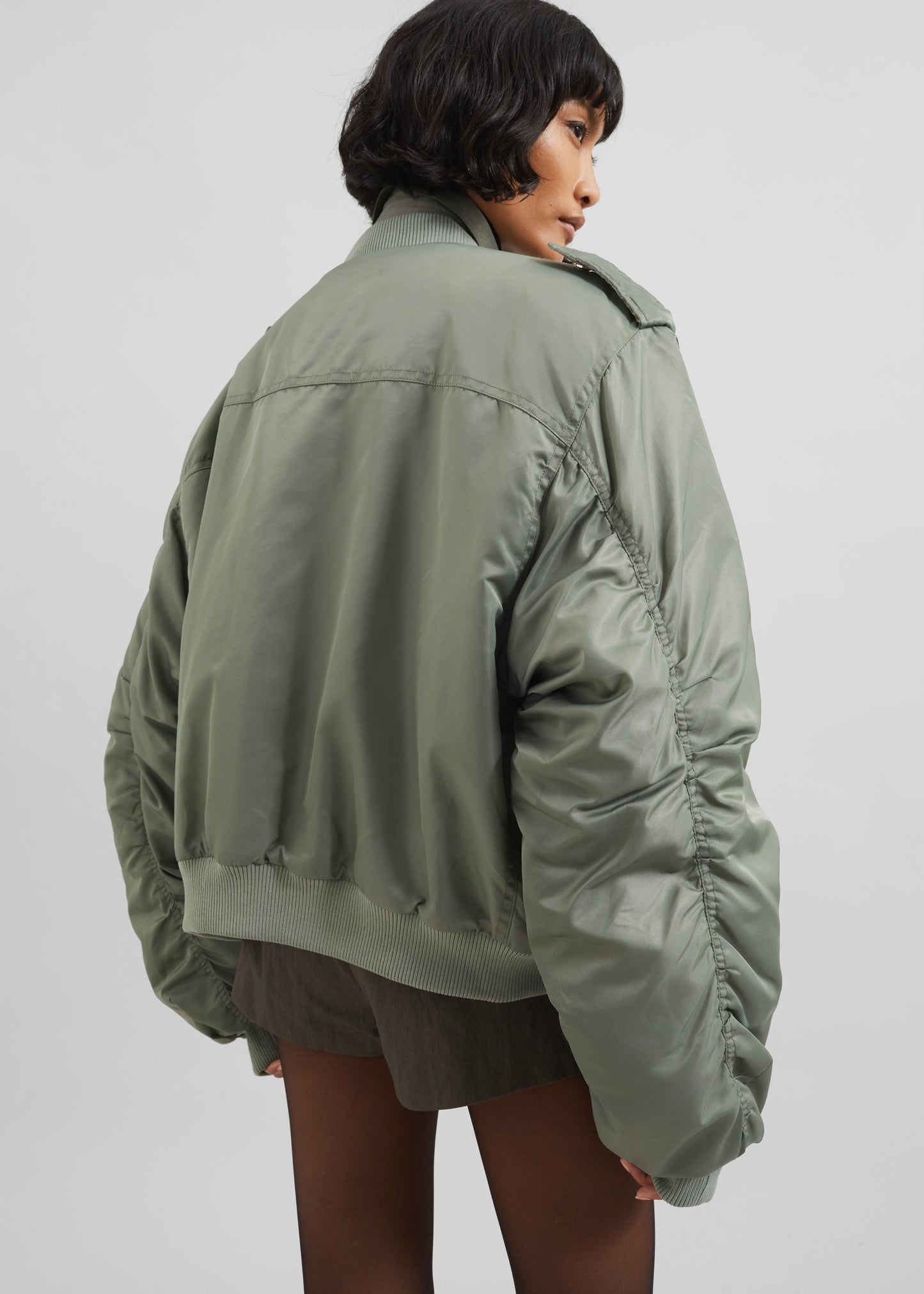 Dalva Bomber Jacket - Sage