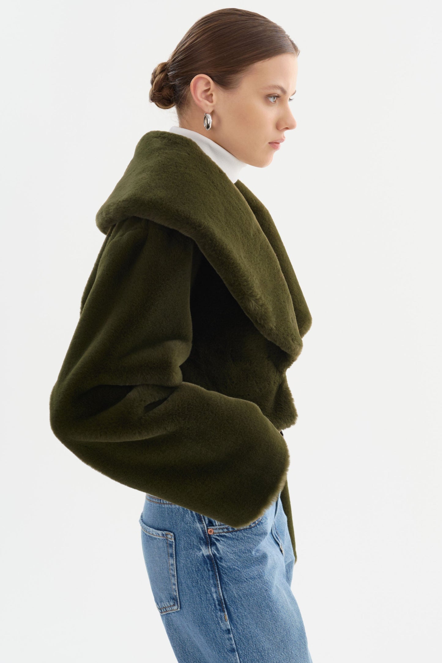 DANIKA | Faux Fur Crop Jacket