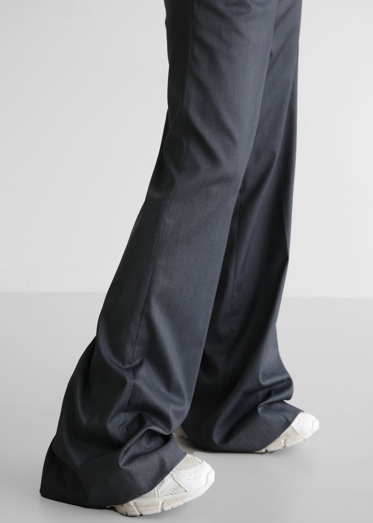 Daphne Wide Trousers - Dark Grey