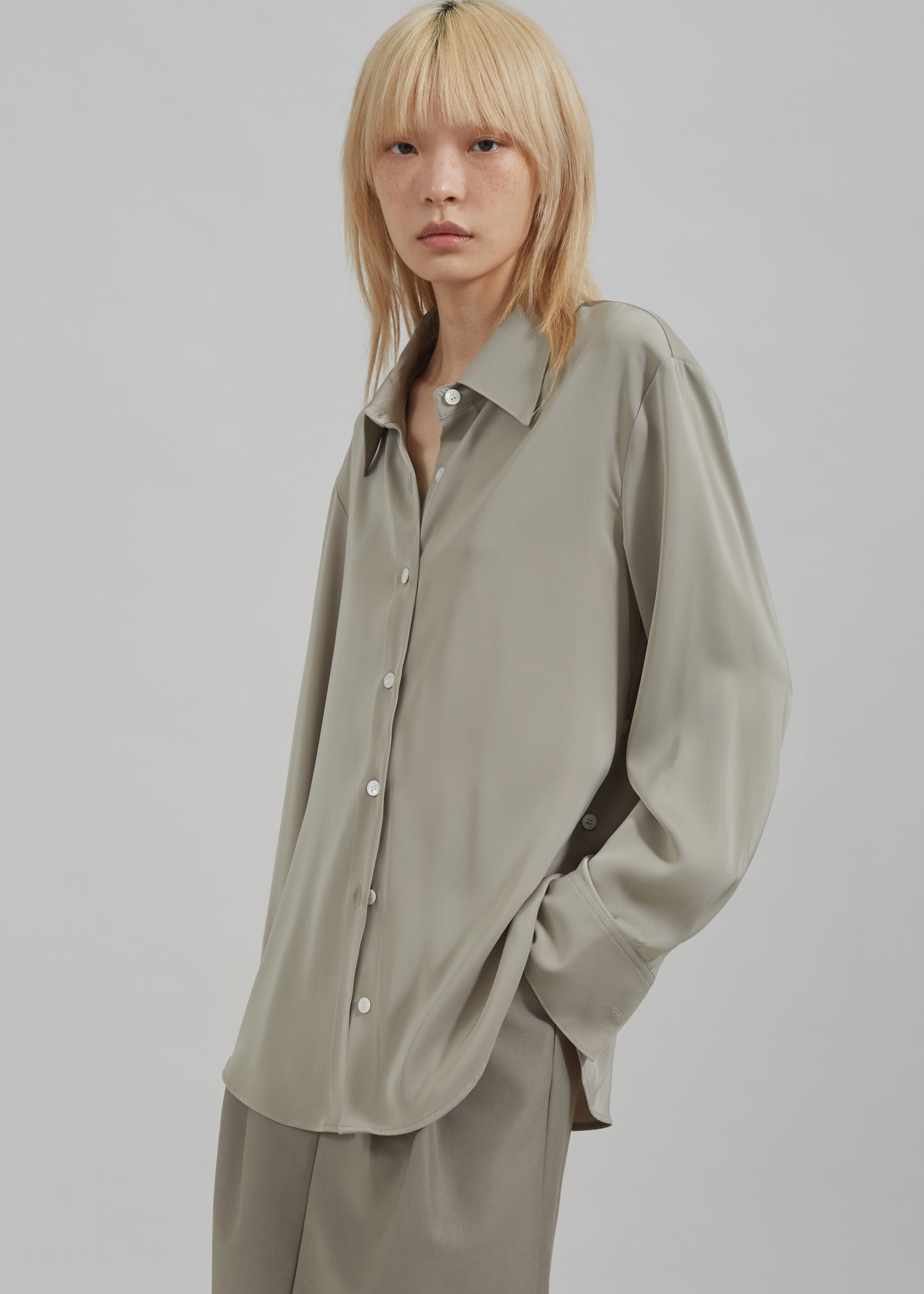 Daylin Button Up Shirt - Khaki