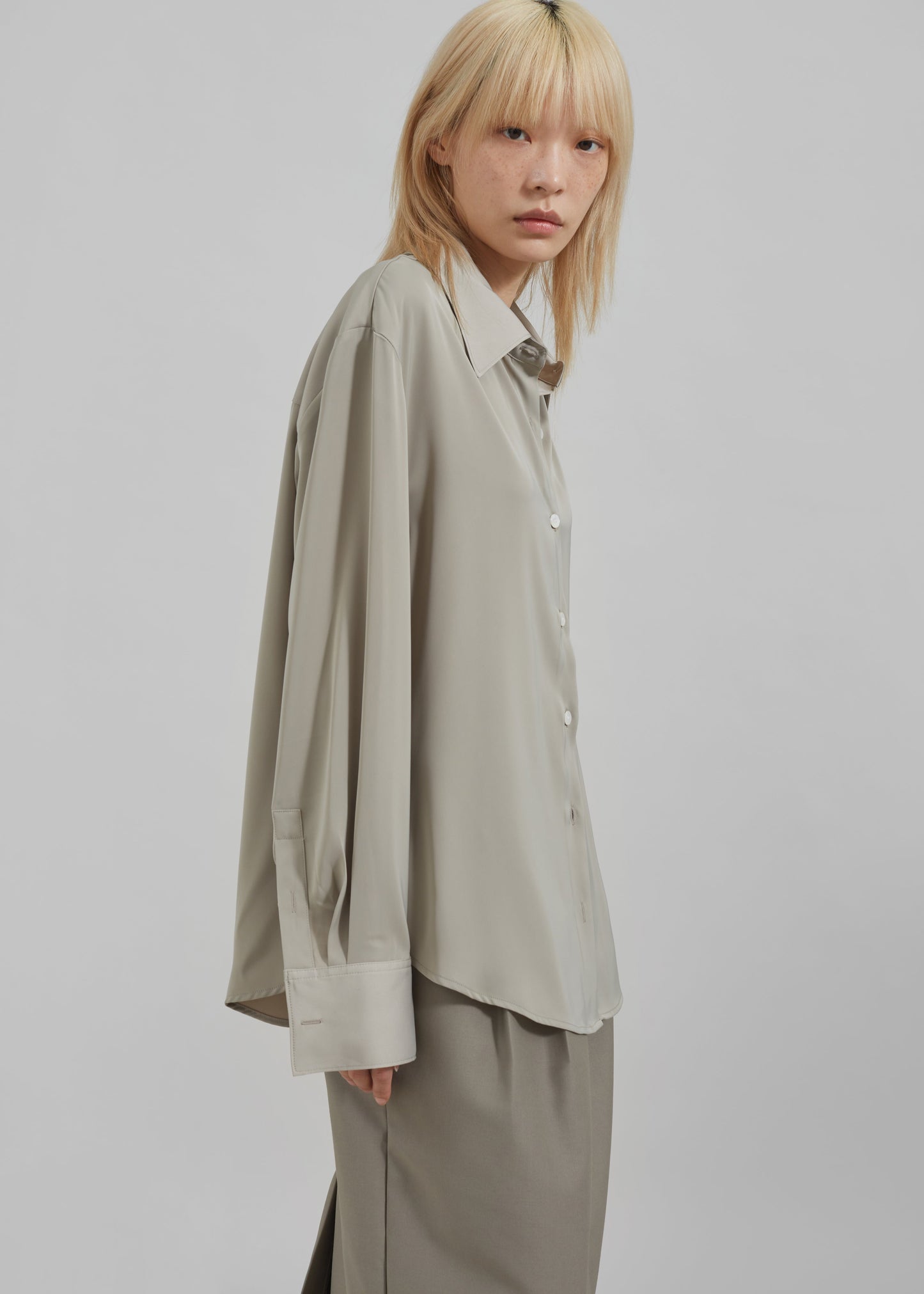 Daylin Button Up Shirt - Khaki