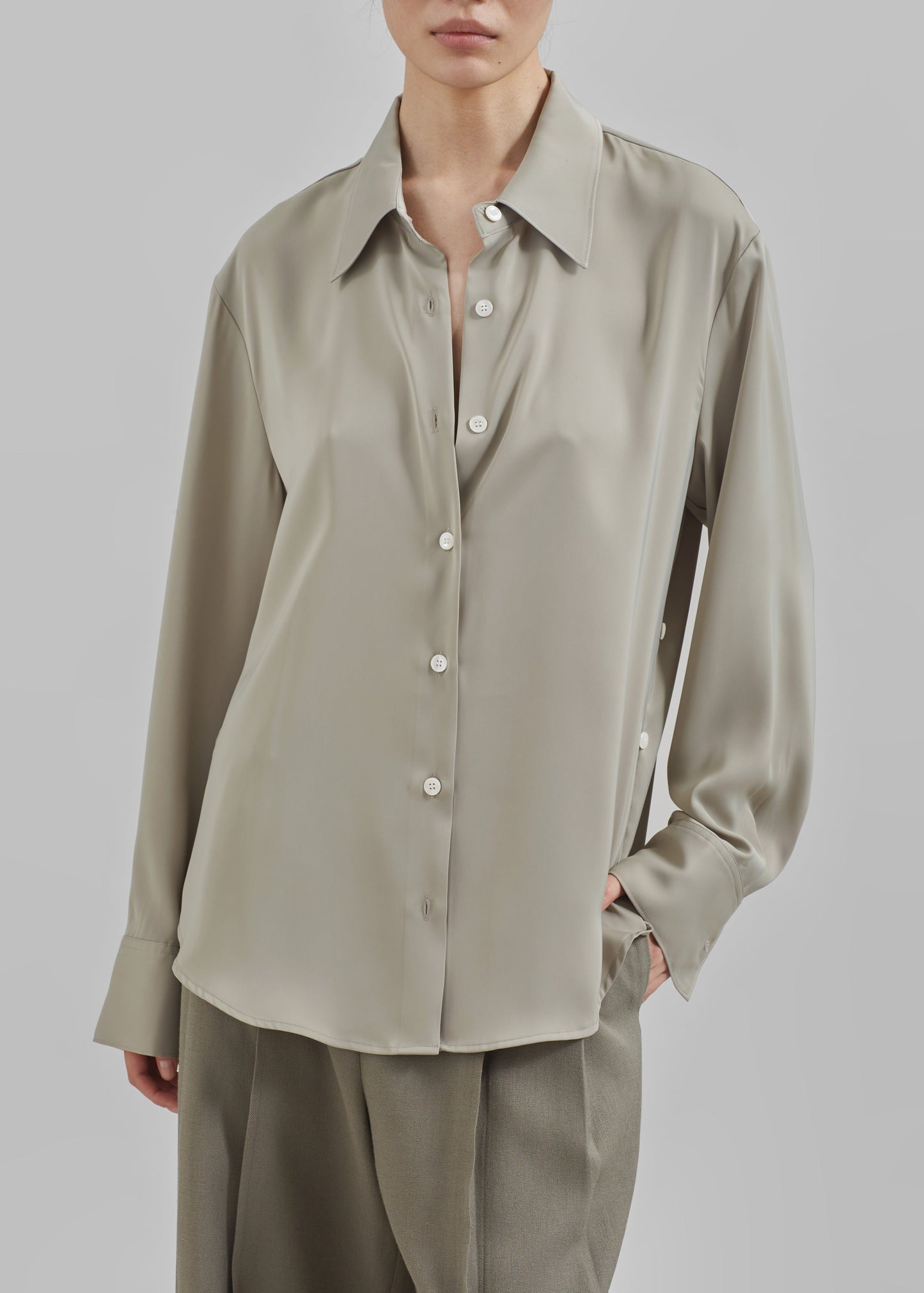 Daylin Button Up Shirt - Khaki