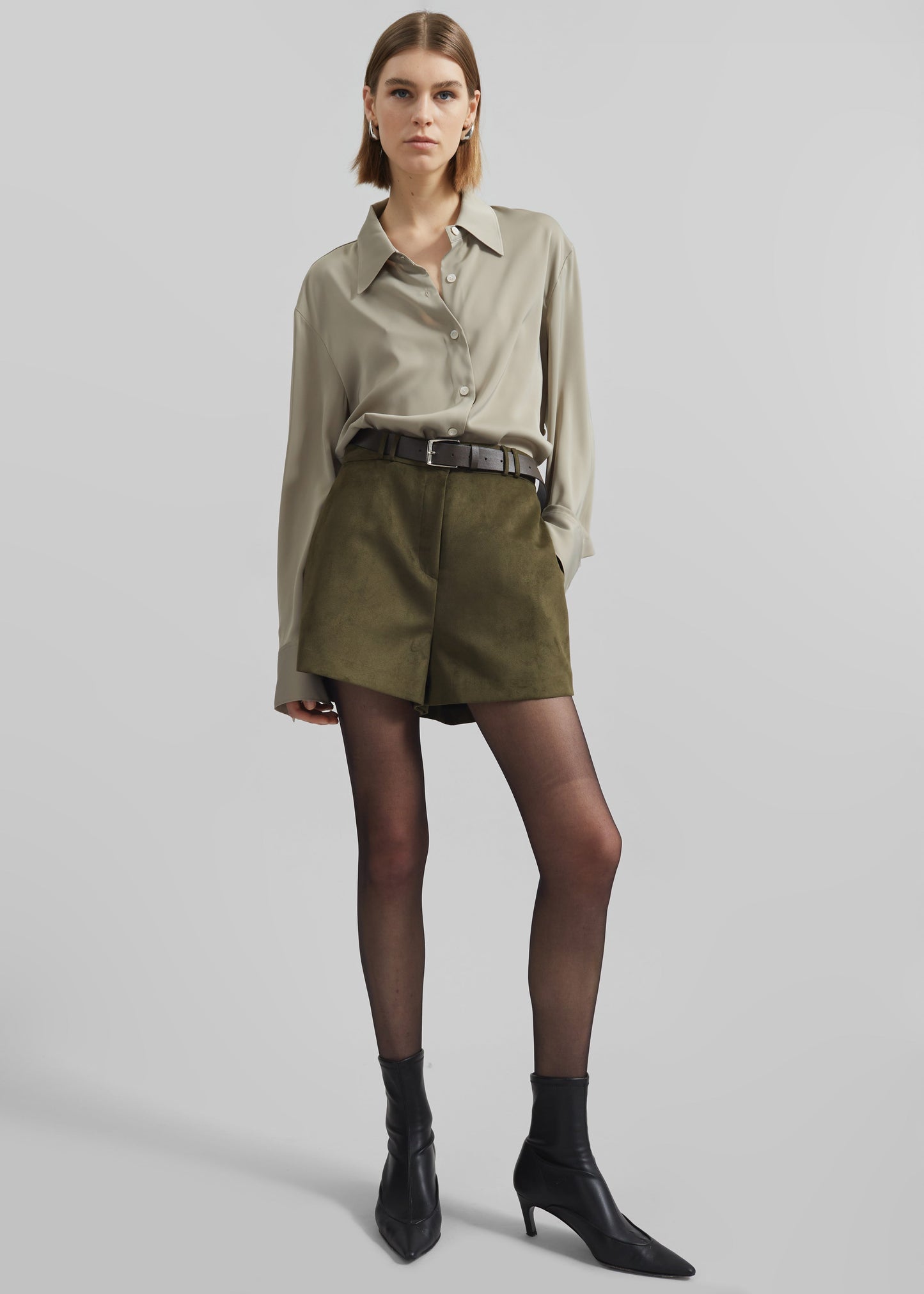 Daylin Button Up Shirt - Khaki