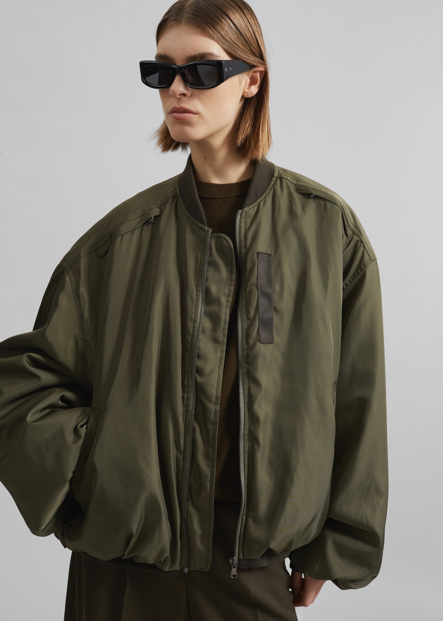 Delso Bomber Jacket - Khaki