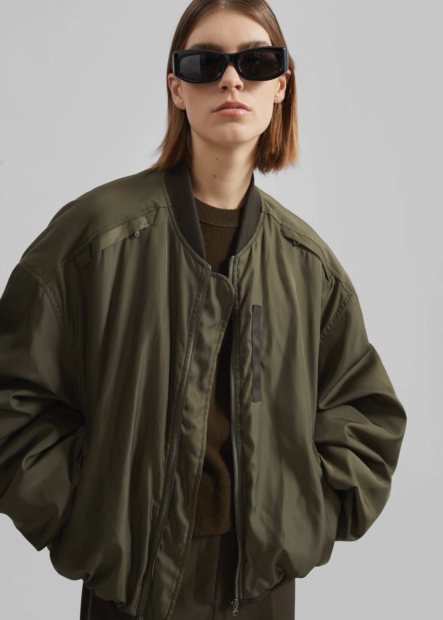 Delso Bomber Jacket - Khaki