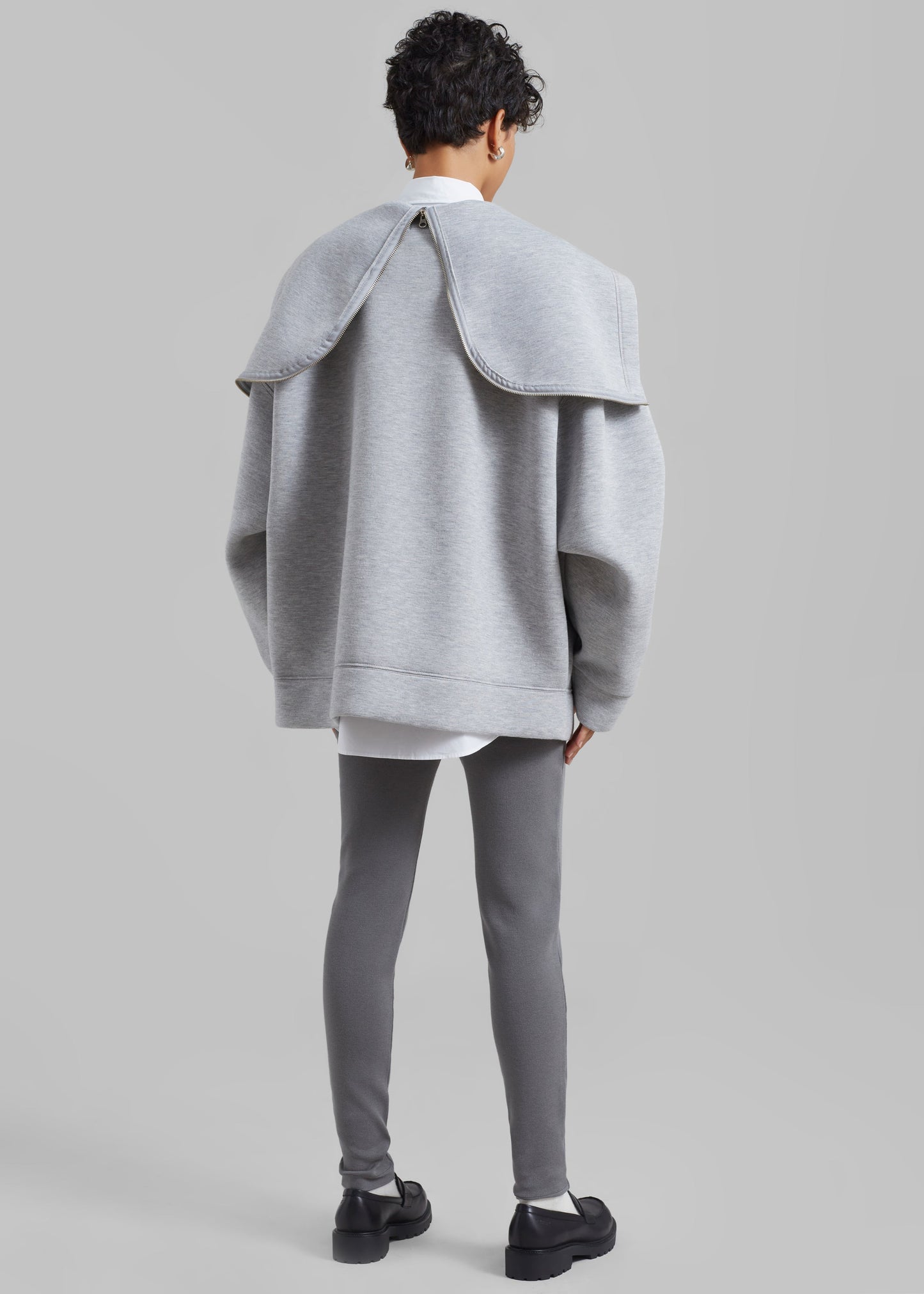 Denton Oversized Hoodie - Grey