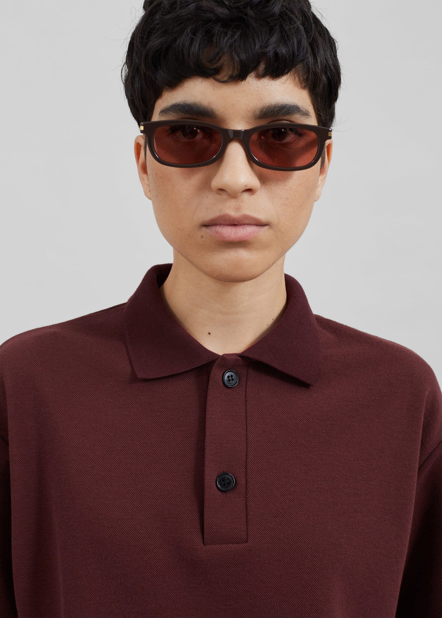 Dianne Polo Shirt - Burgundy