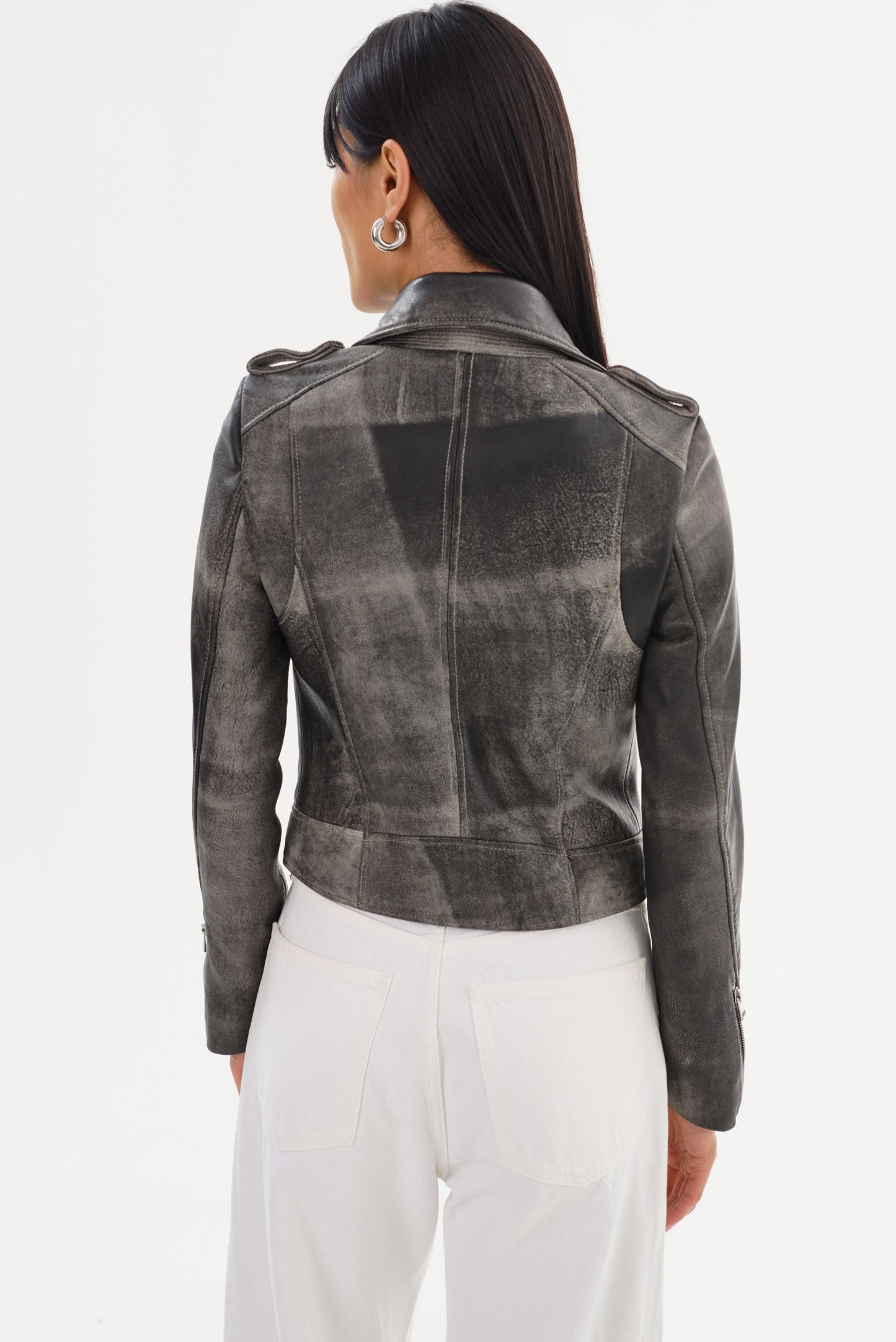 DONNA | Iconic Leather Biker Jacket