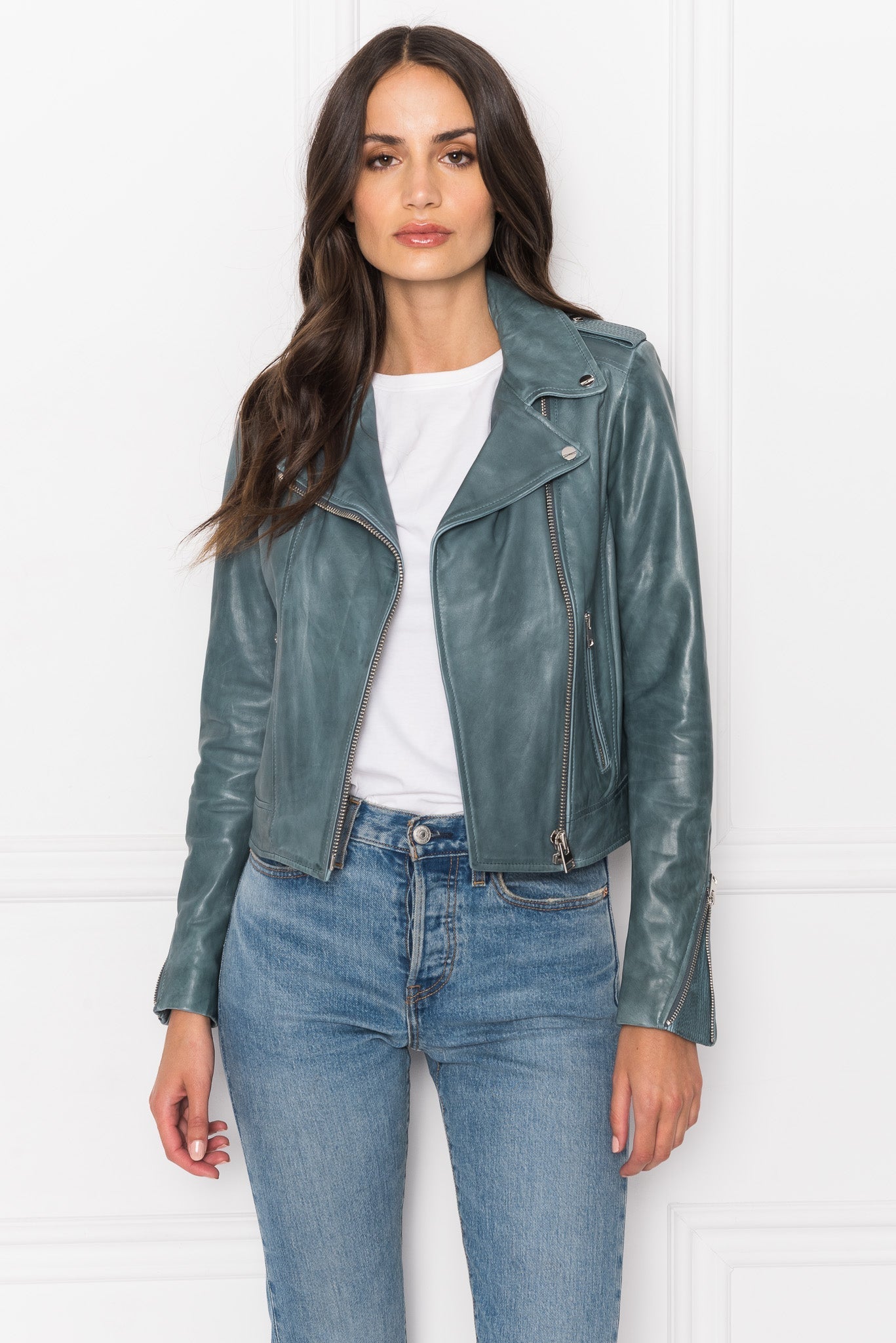 DONNA | Iconic Leather Biker Jacket