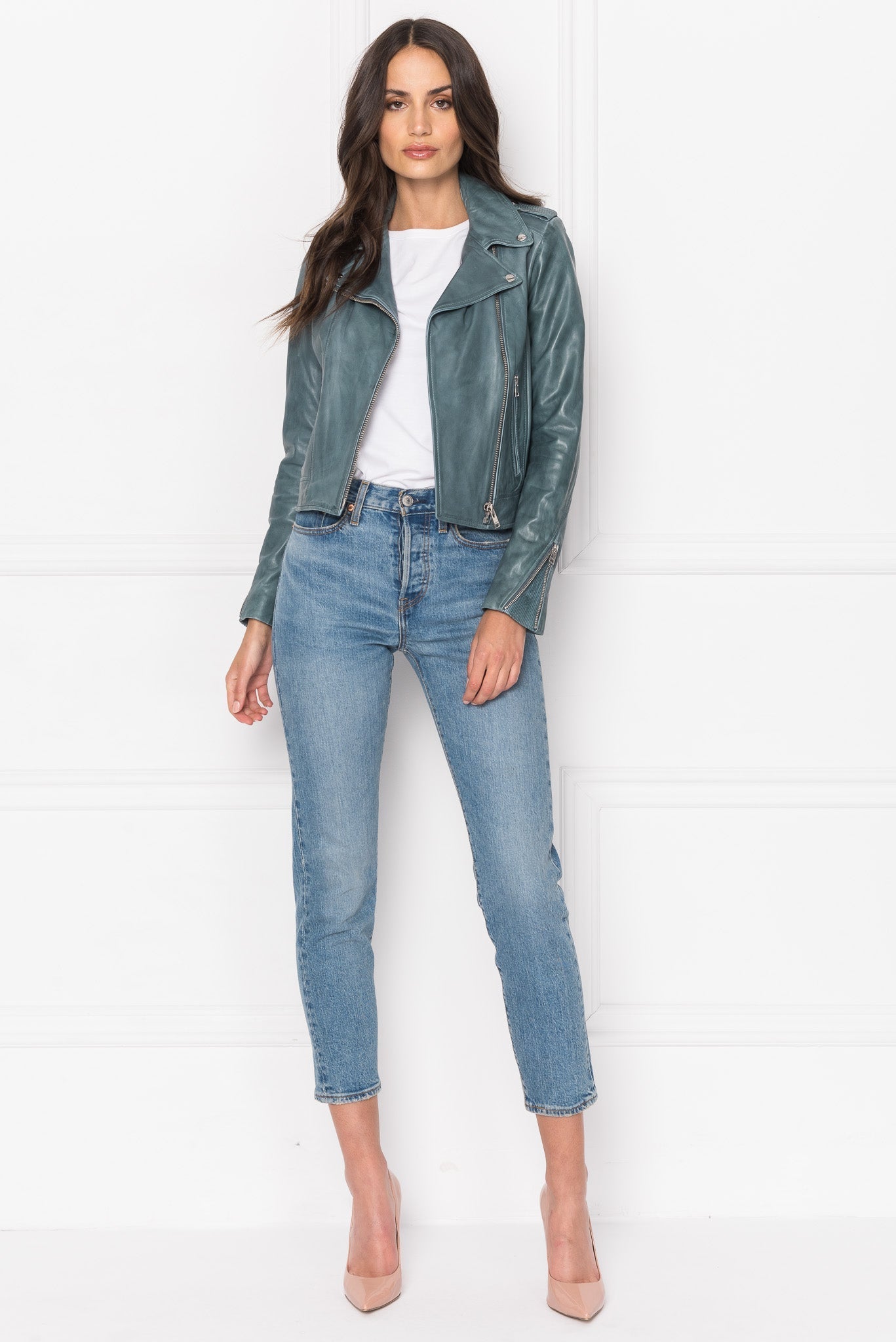 DONNA | Iconic Leather Biker Jacket