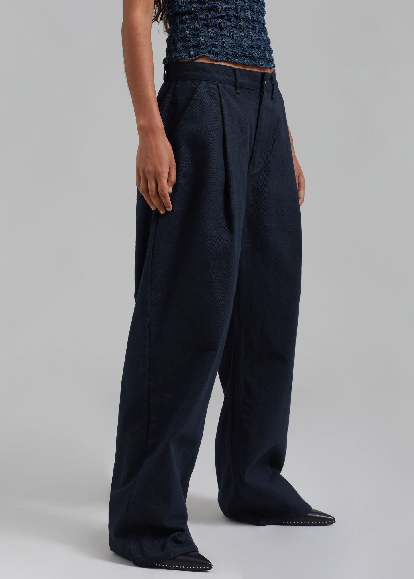 Drew Denim Pants - Navy