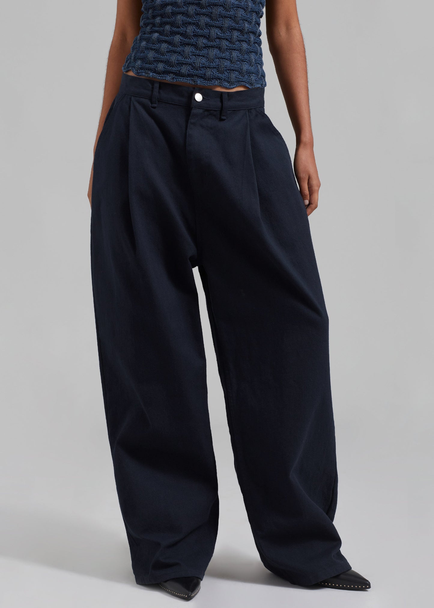 Drew Denim Pants - Navy