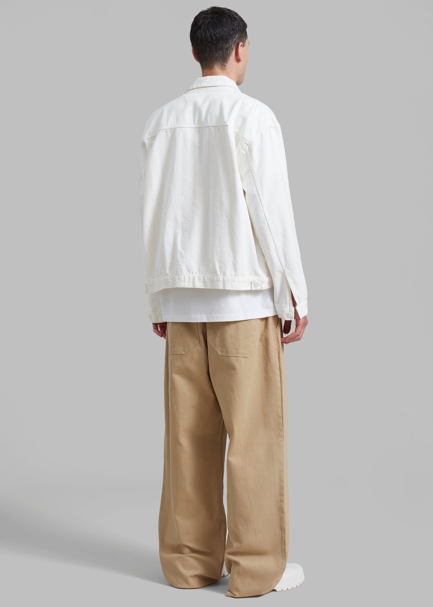 Drew Denim Pants - Beige