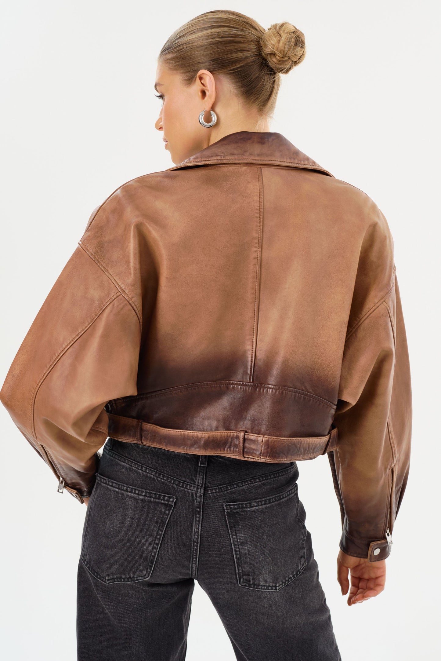 DYLAN | 80's Leather Biker Jacket