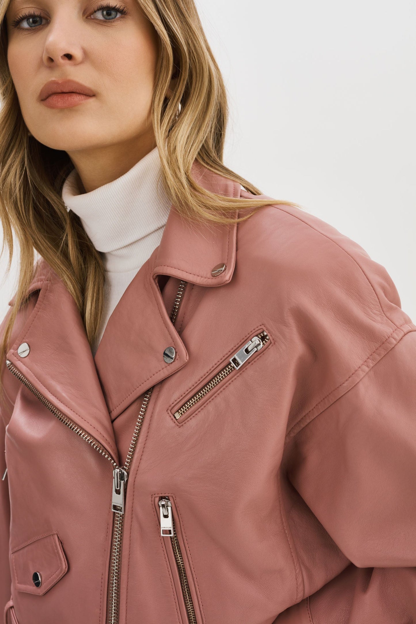 DYLAN | 80's Leather Biker Jacket