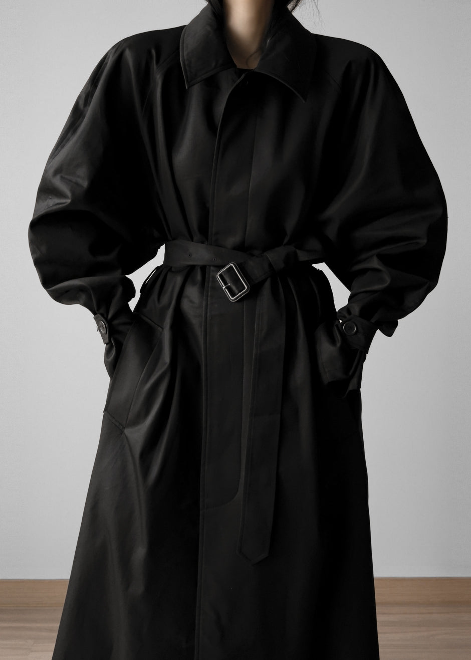 Decima Trench Coat - Black