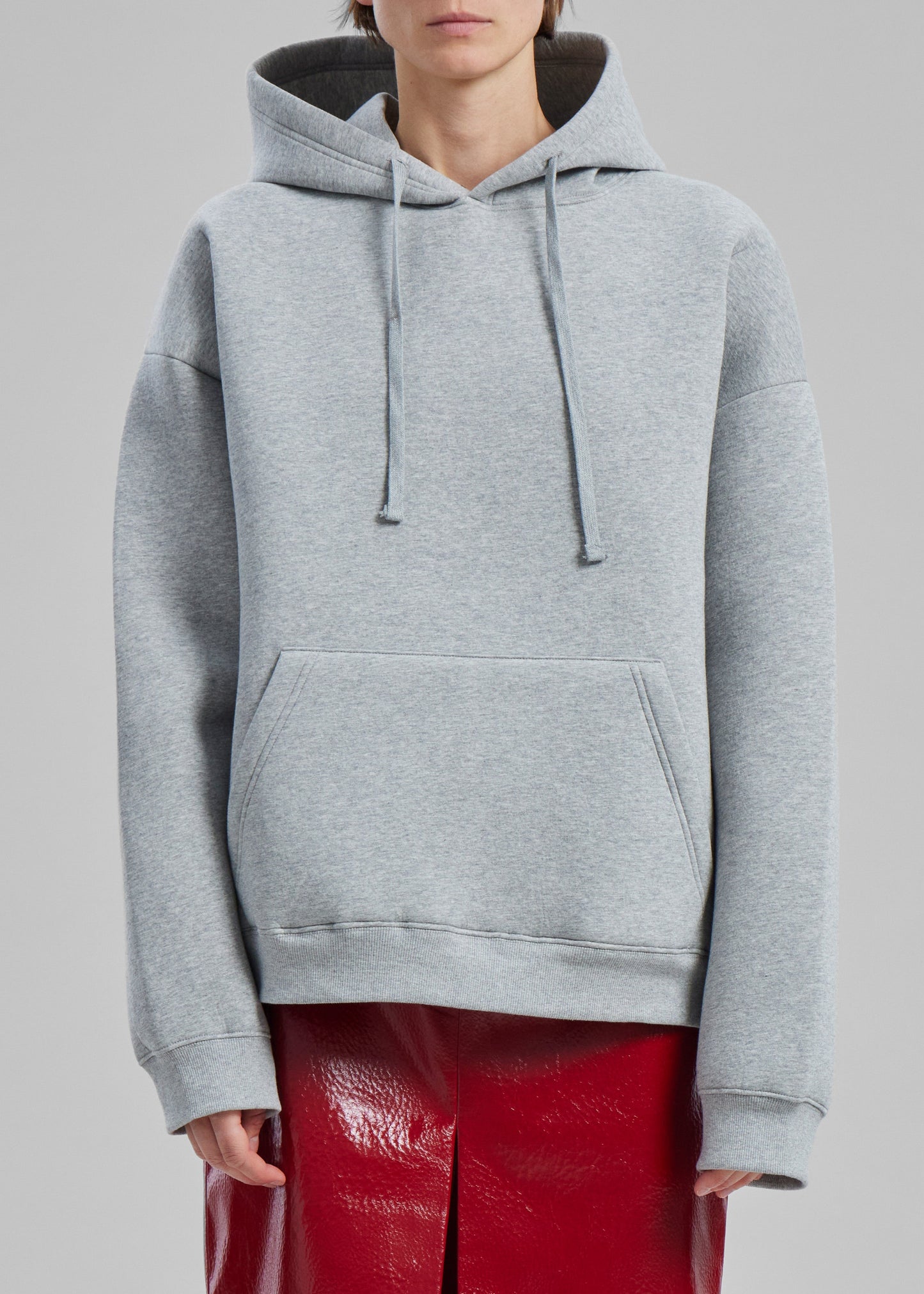 Easton Oversized Hoodie - Light Grey