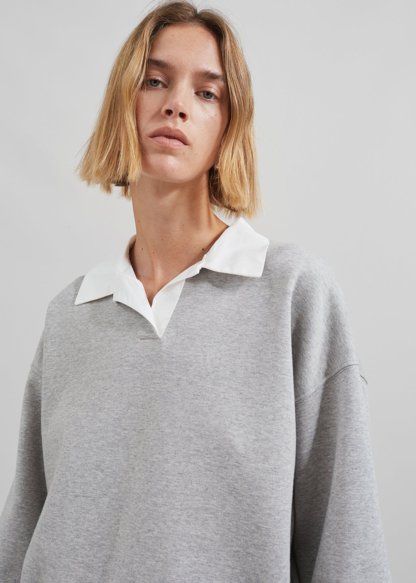 Edwin Boxy Sweatshirt - Grey