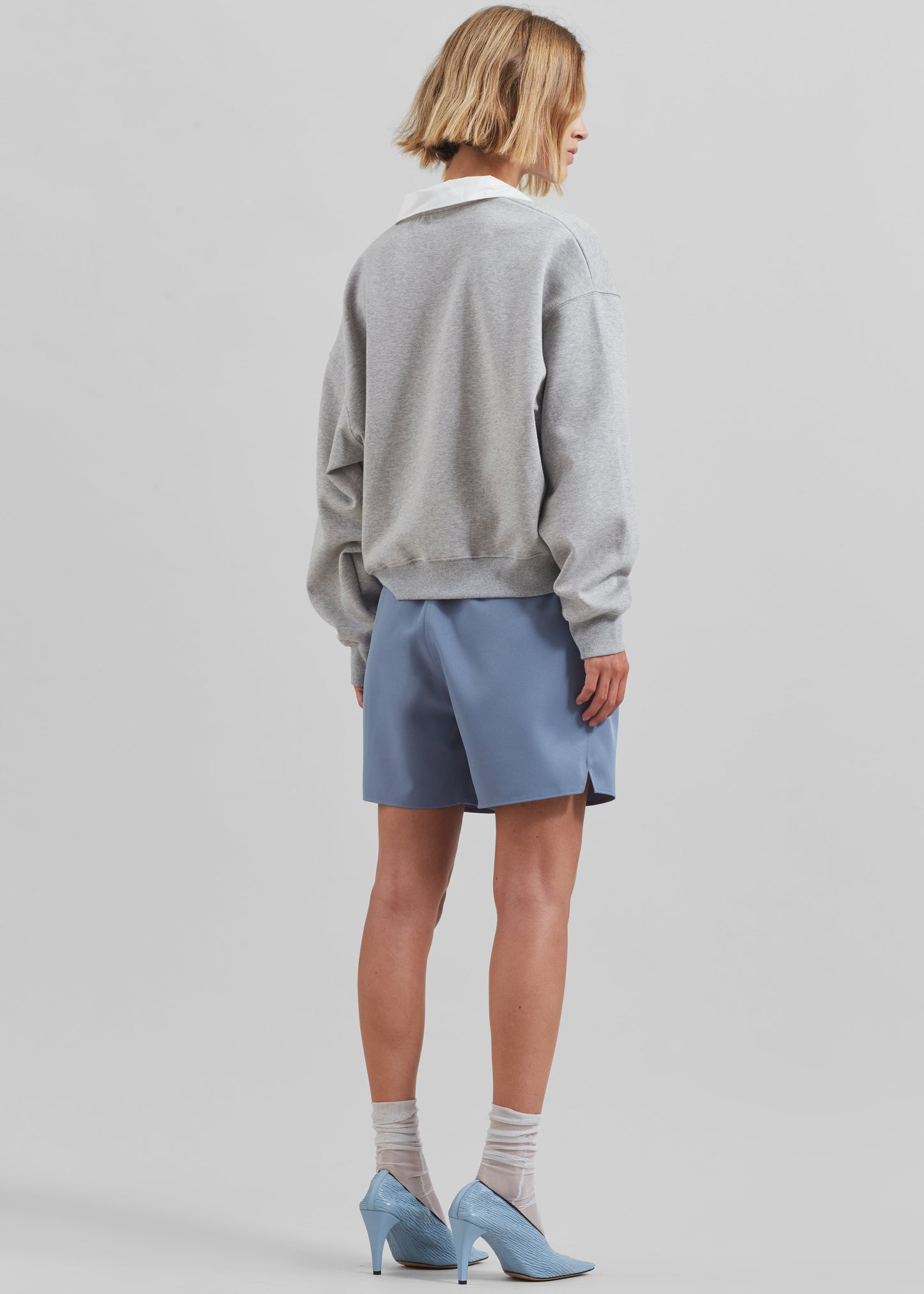 Edwin Boxy Sweatshirt - Grey